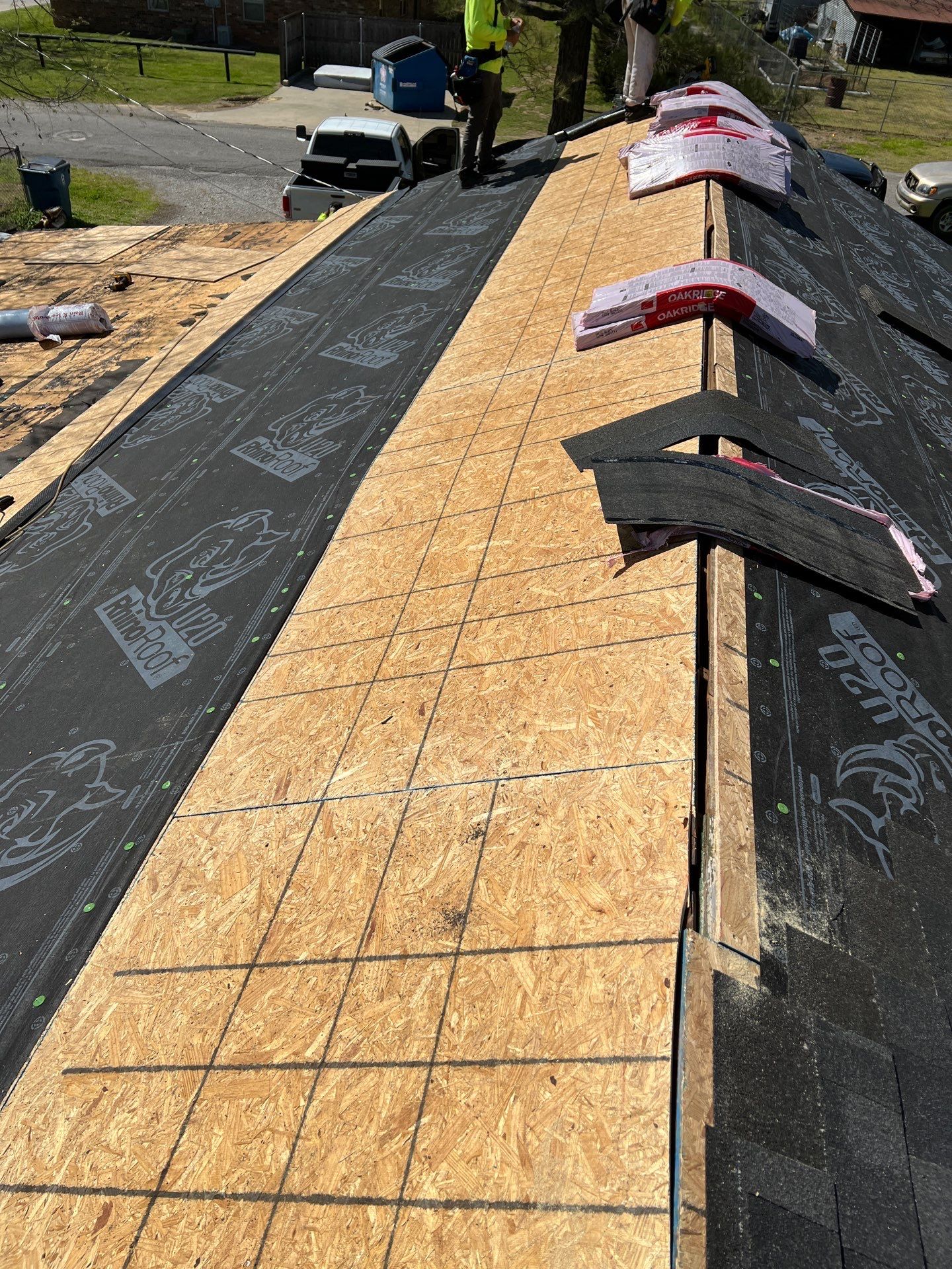 New Roof & Decking Brought to Code. by In & Out Construction & Remodeling, LLC