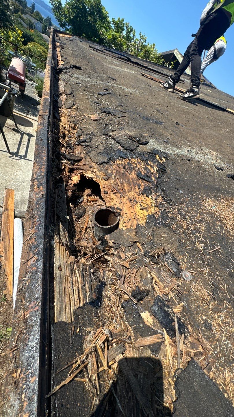 Edmonds Residential Roof Replacement and Structural Decking Repair by Roofing Formula LLC