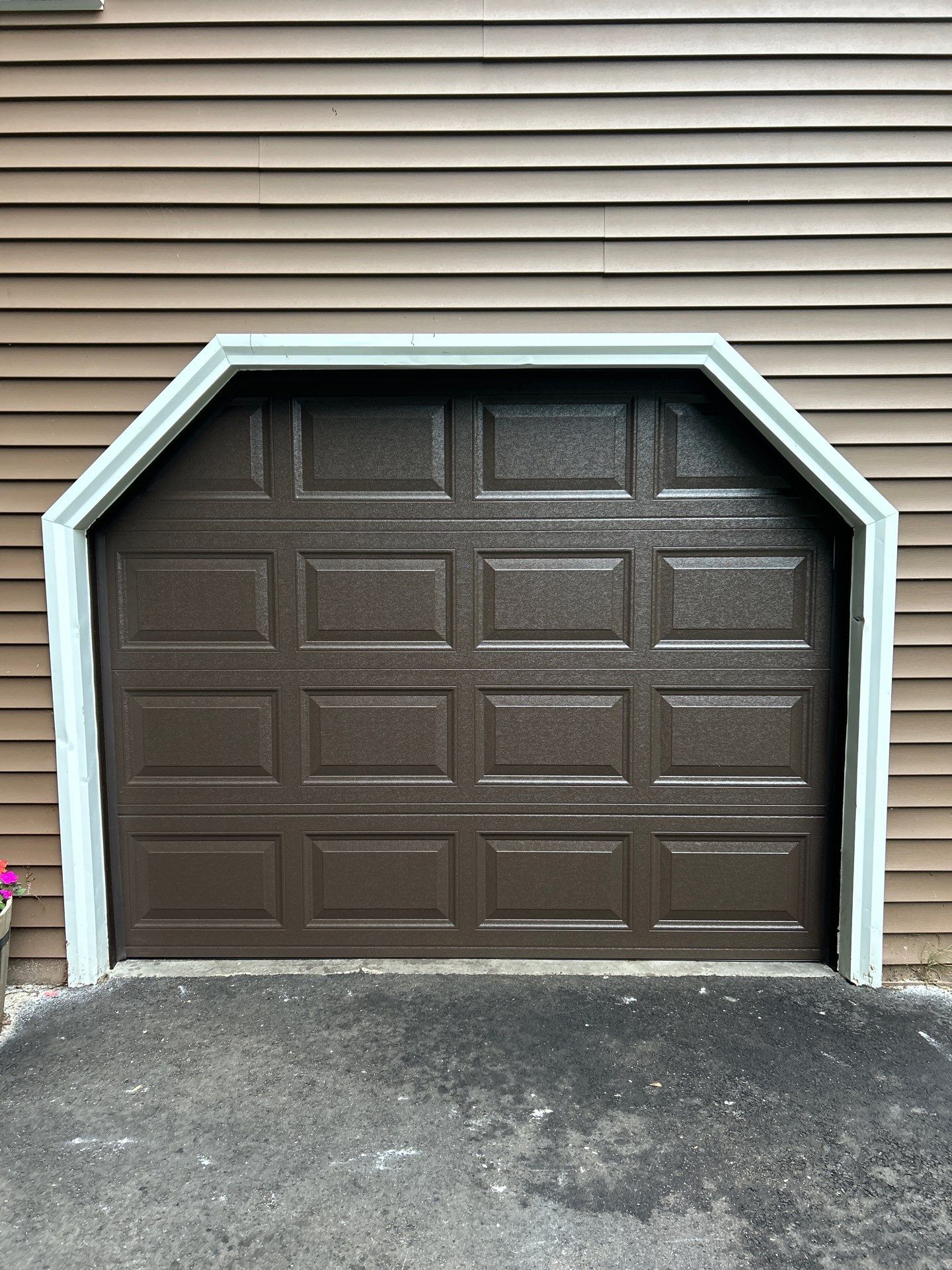 Premium Amarr Olympus Garage Door Installation by DiGiorgi Roofing and Siding Inc