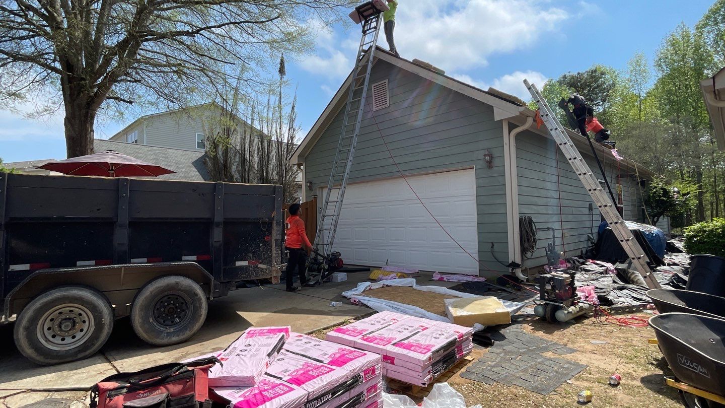 Residential Roofing Installation using Owens Corning by Inspector Roofing and Restoration