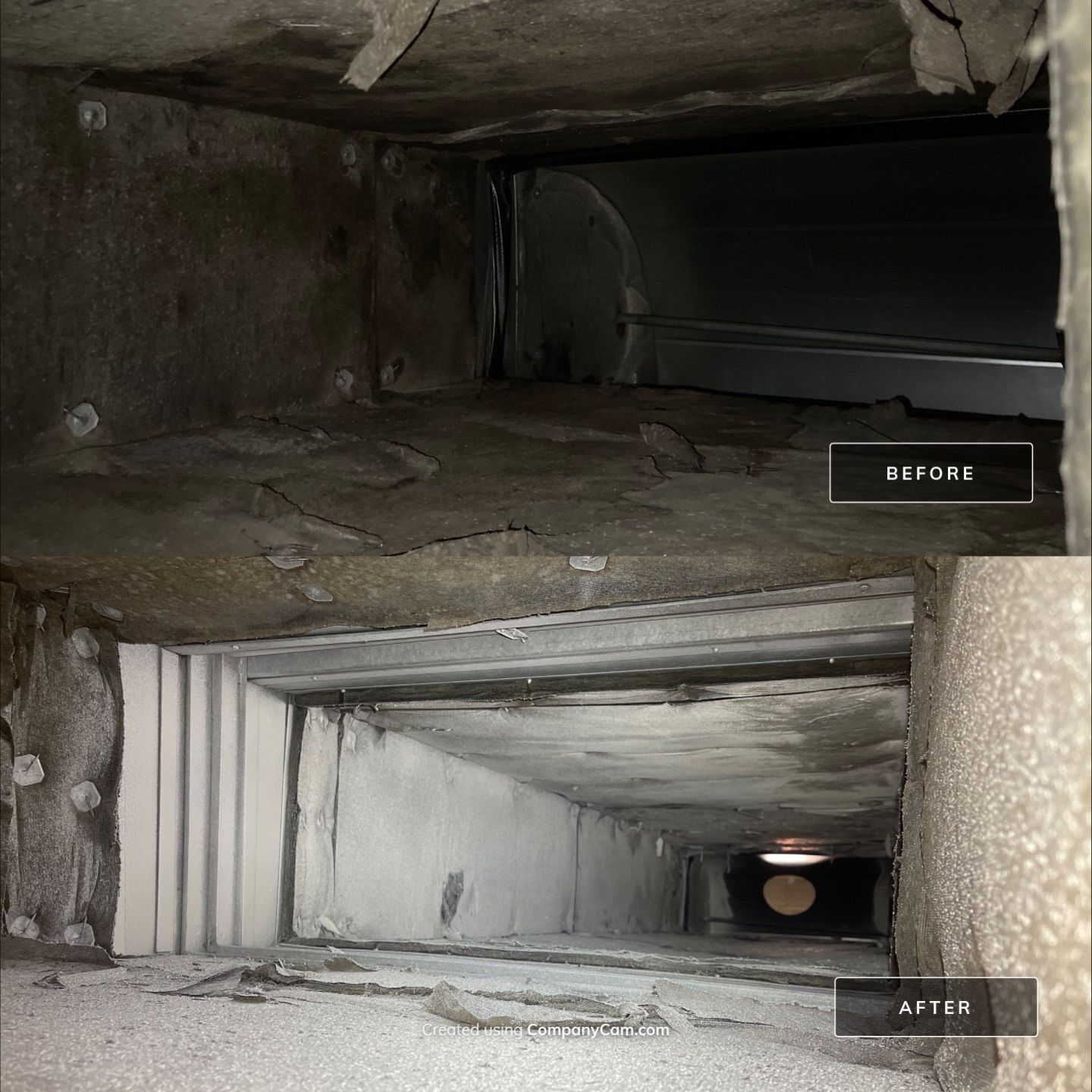 Project in Columbus by Voyager Air Duct Cleaning