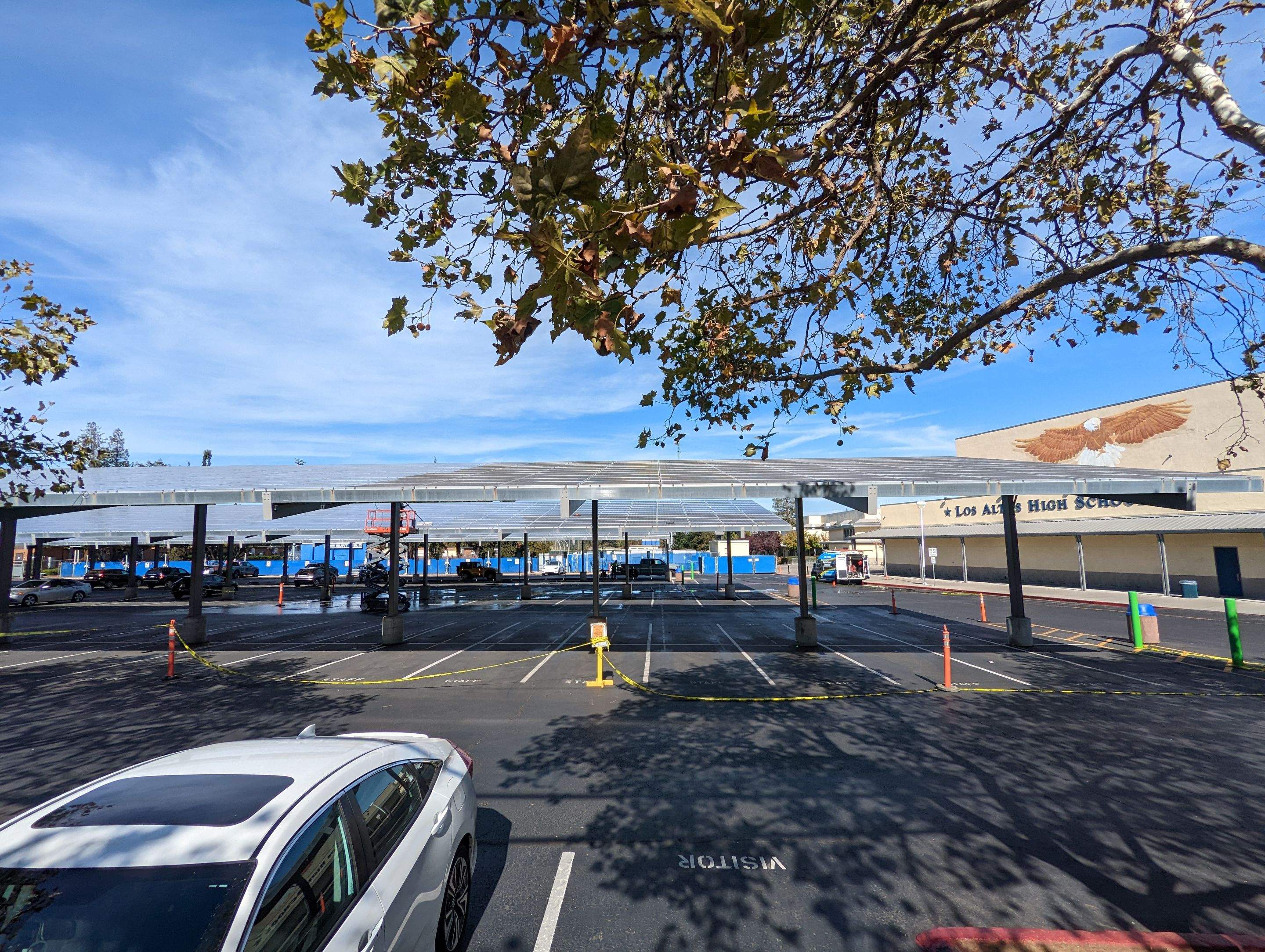 Los Alots Commercial Solar Panel Cleaning by All One Solar Shine
