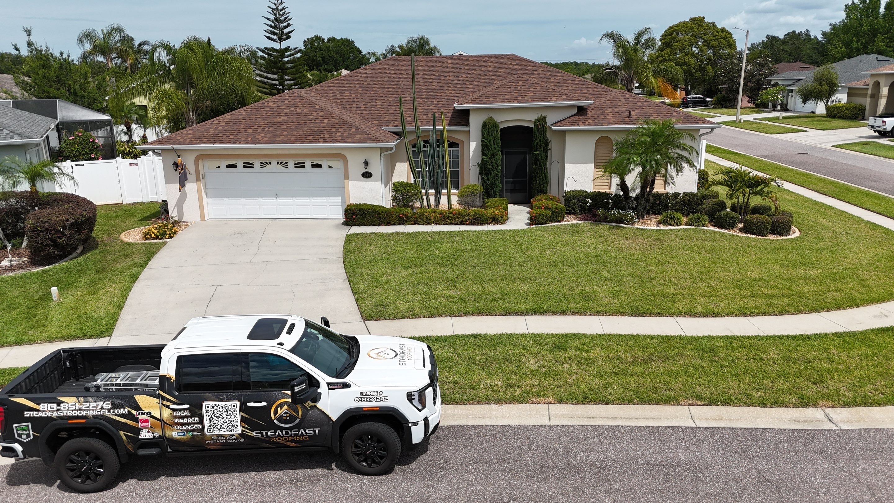 Roof Replacement in Sun City Center, FL by Steadfast Roofing 
