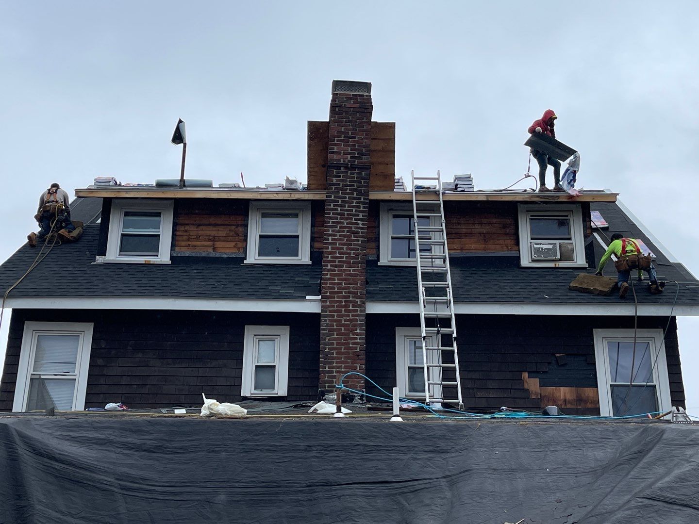 Residential Roofing Installation using GAF Timberline HDZ by Sensible Home Solutions