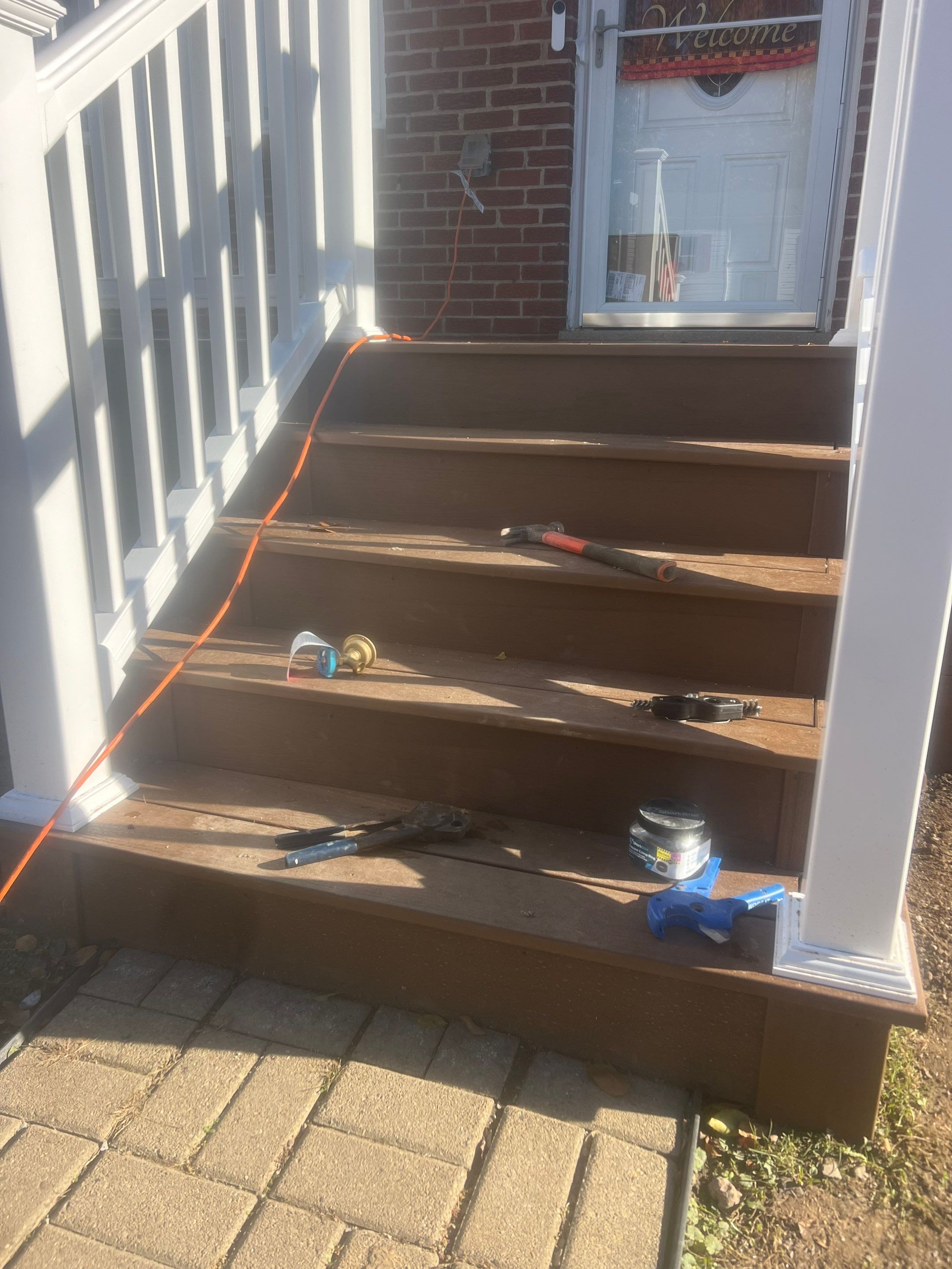 Deck and roof replacement  by Cousins Roofing Siding & Decks