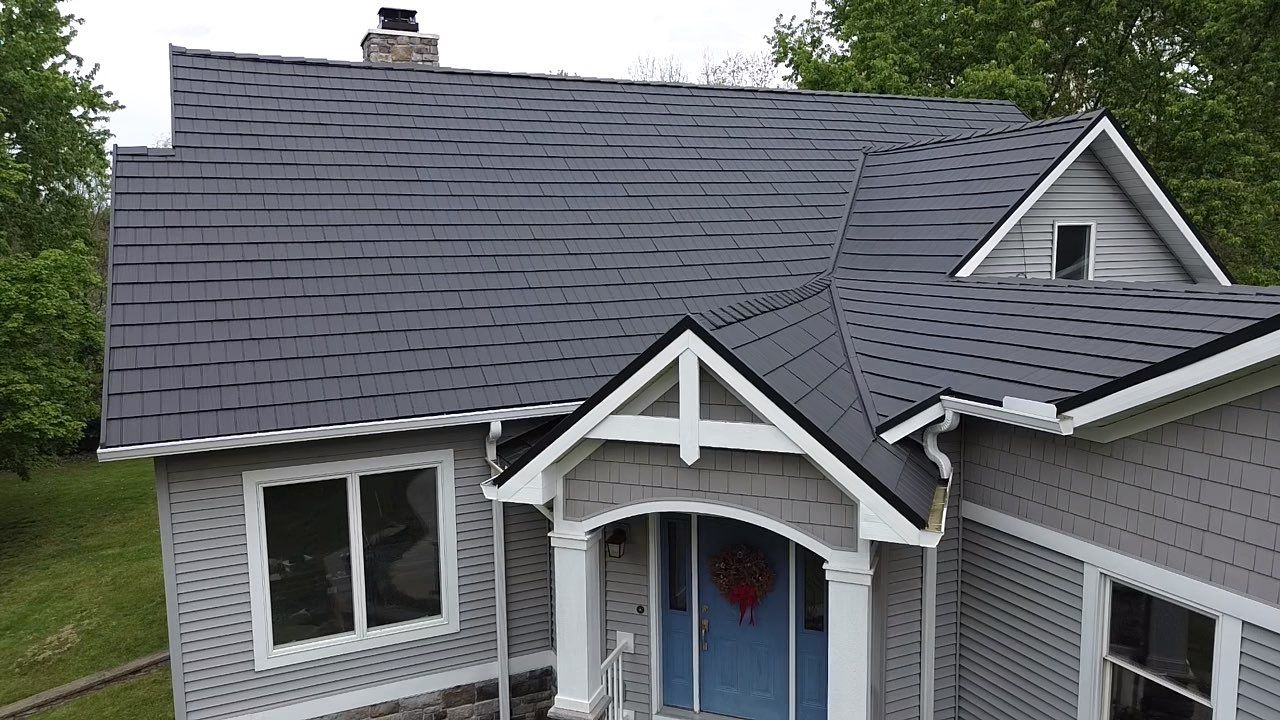 Luxury Metal Roof Transformation in Goshen, IN by 4Ever Metal Roofing