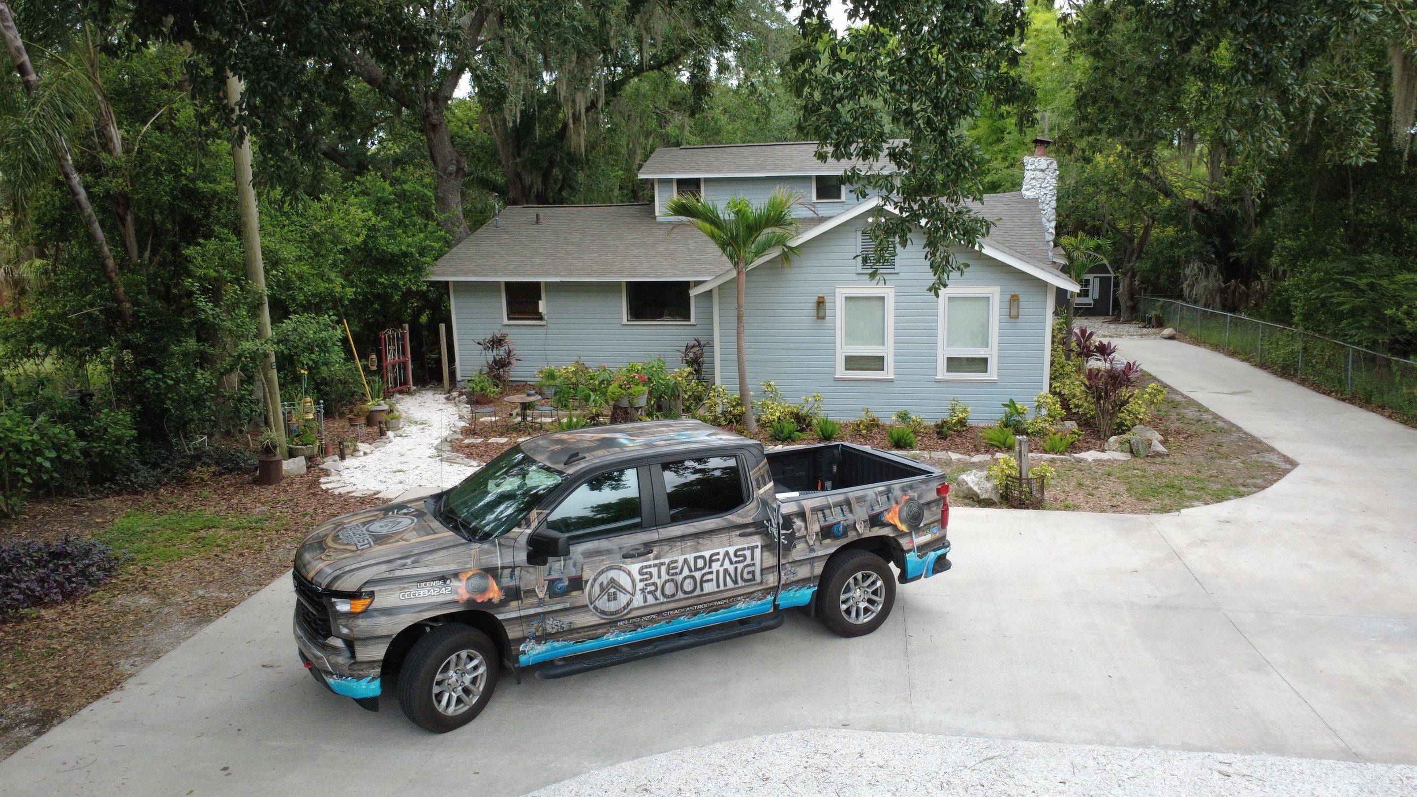 Roof Replacement in Tampa, FL by Steadfast Roofing 