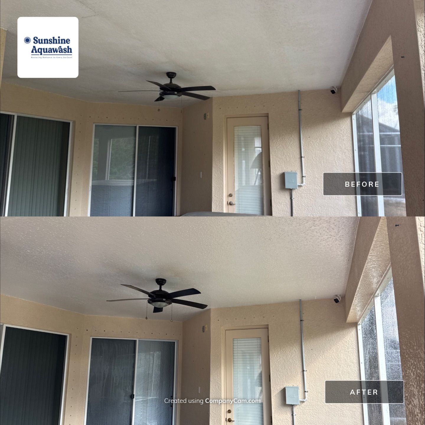Driveway and Lanai Cleaning In Ellenton, FL by Sunshine AquaWash