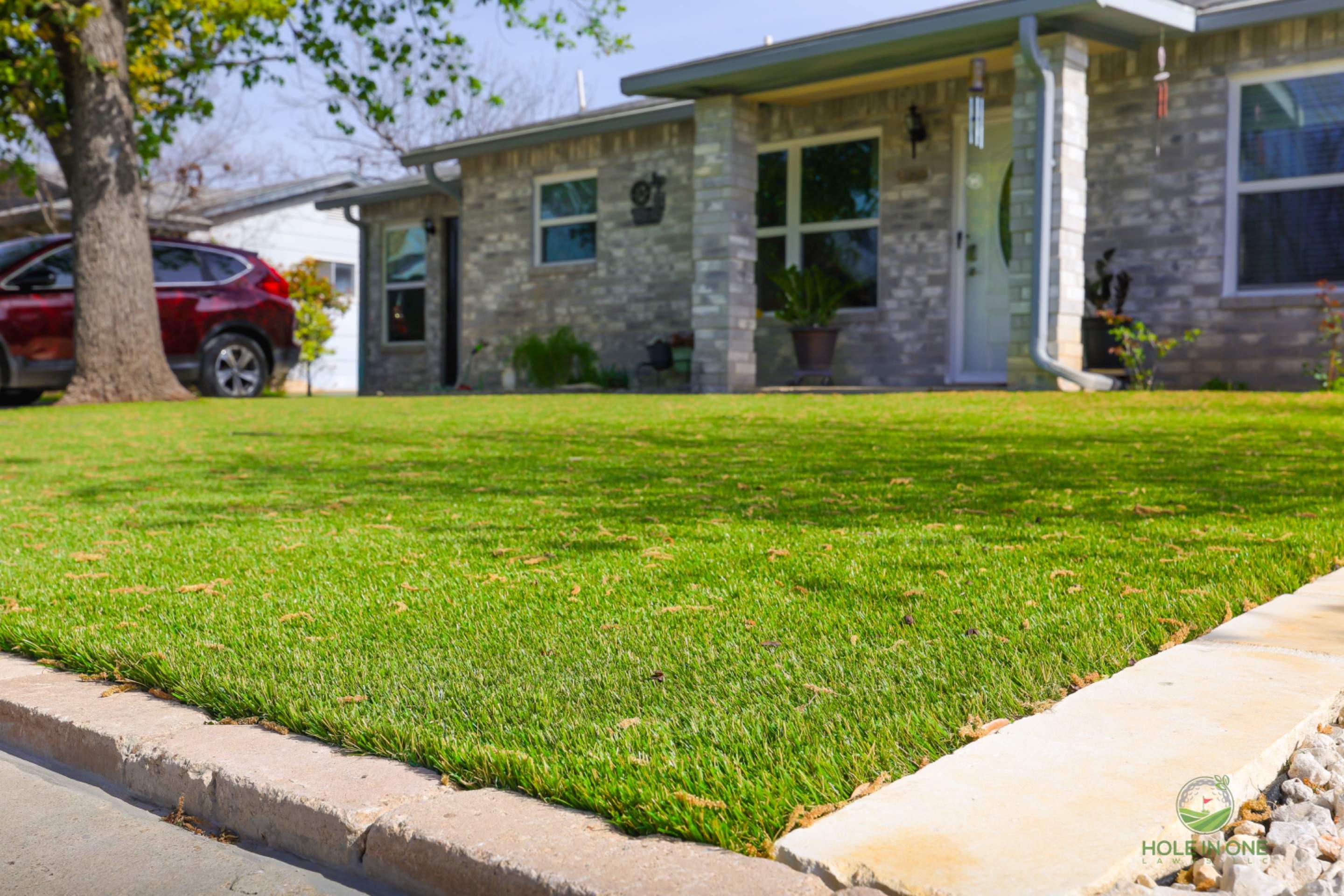 Gruene, New Braunfels TX by Hole In One Lawns, LLC