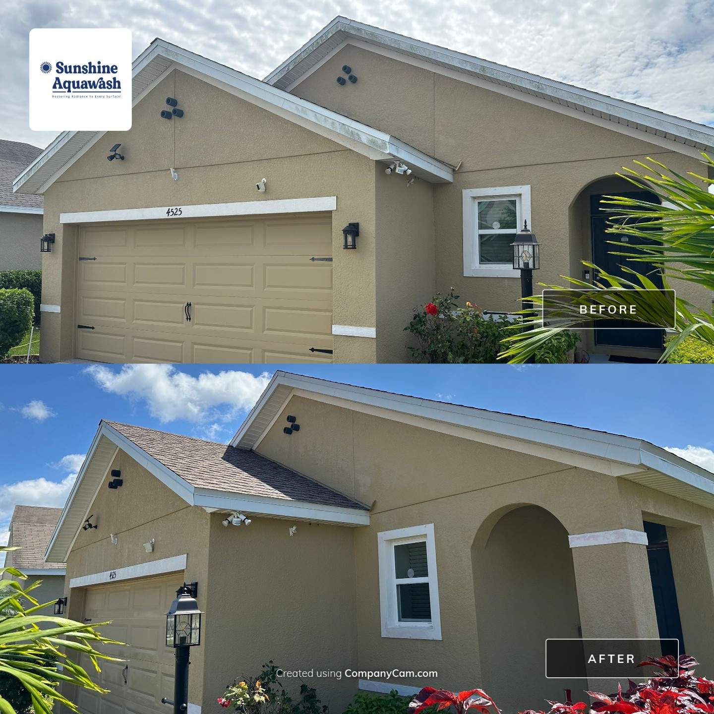 1-Story House Wash in Willow Walk Community, Palmetto, FL | Sunshine AquaWash by Sunshine AquaWash