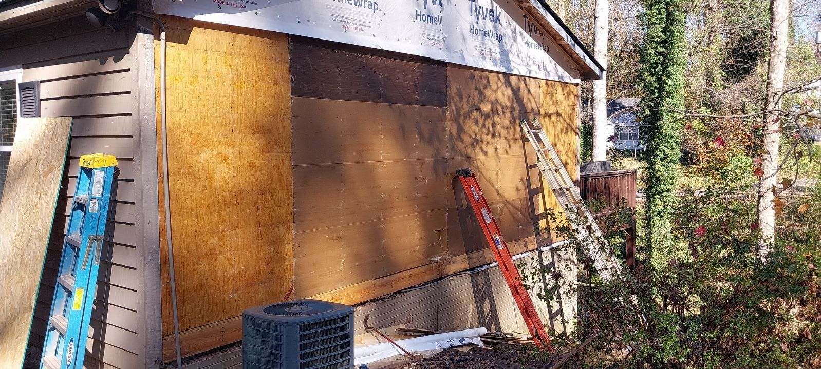 Allison Storm damage repair by BROCK BUILDERS 