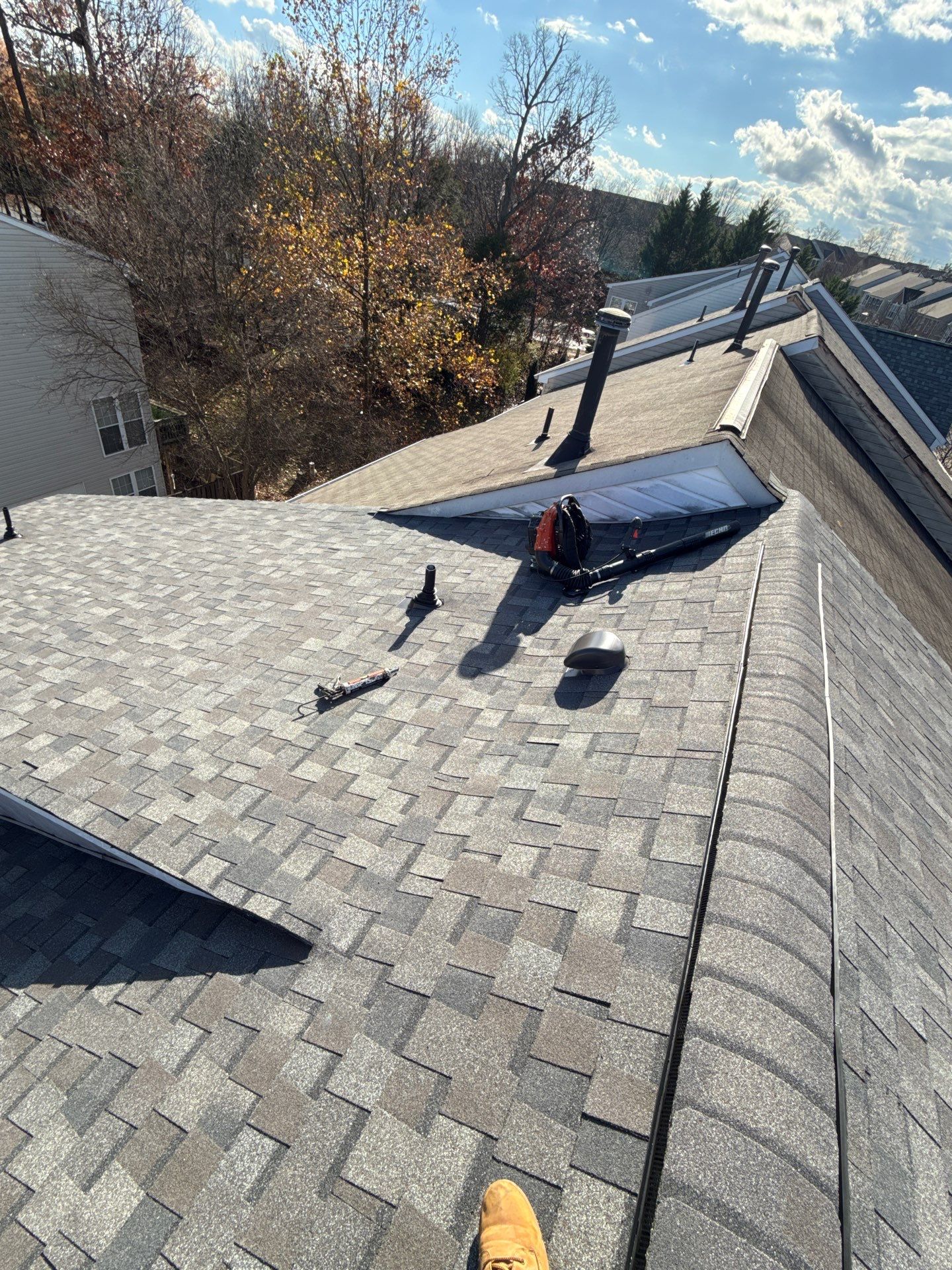 Sterling: Residential Roof Replacement with CertainTeed Landmark Pro in Max Def Driftwood by RM Banning, Inc.