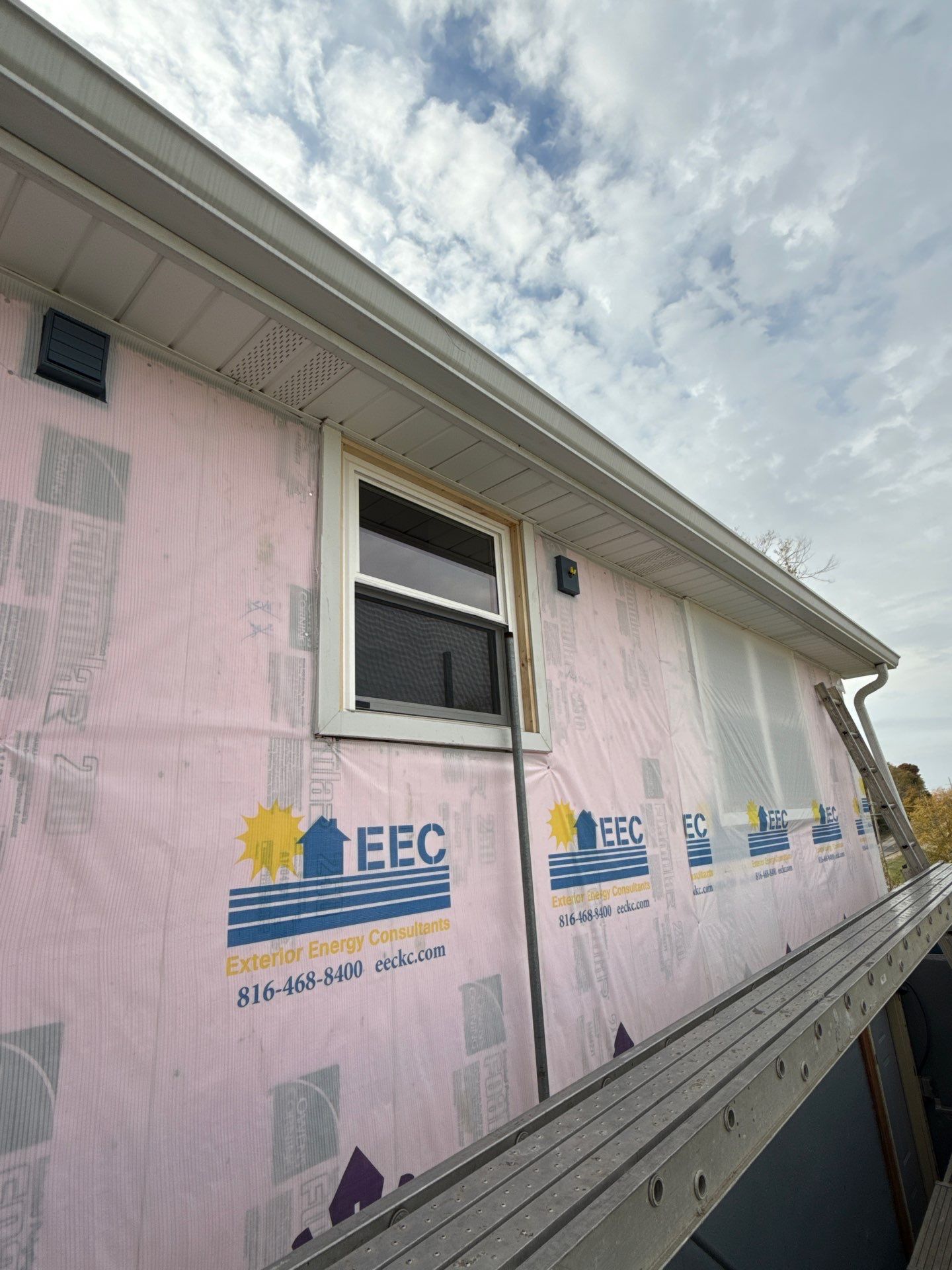 Out with the Old , in with the Blue  by EEC  Windows, Siding & Roofing 