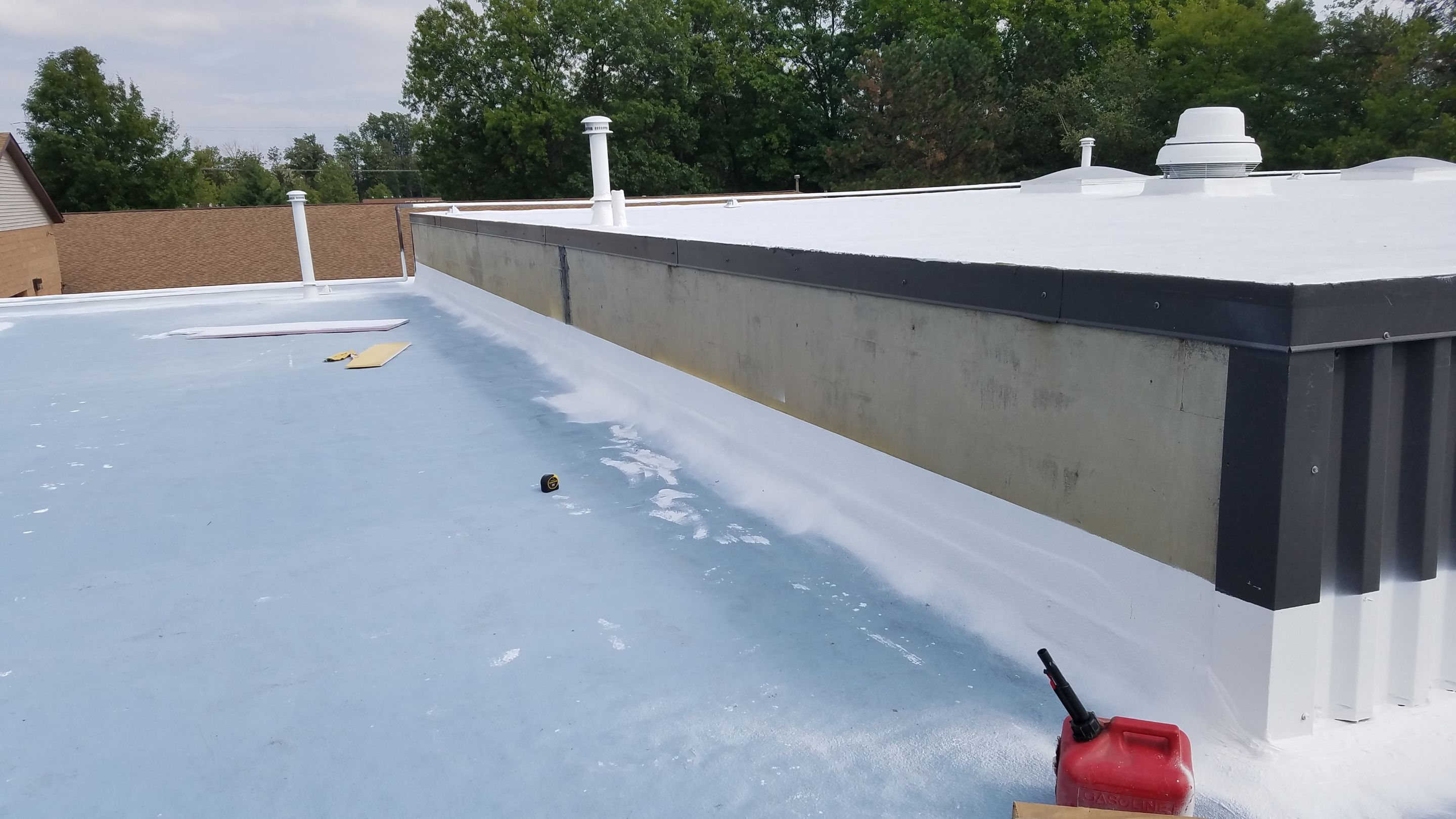 Spray Foam Roof System by Gold Star Roofing LLC 