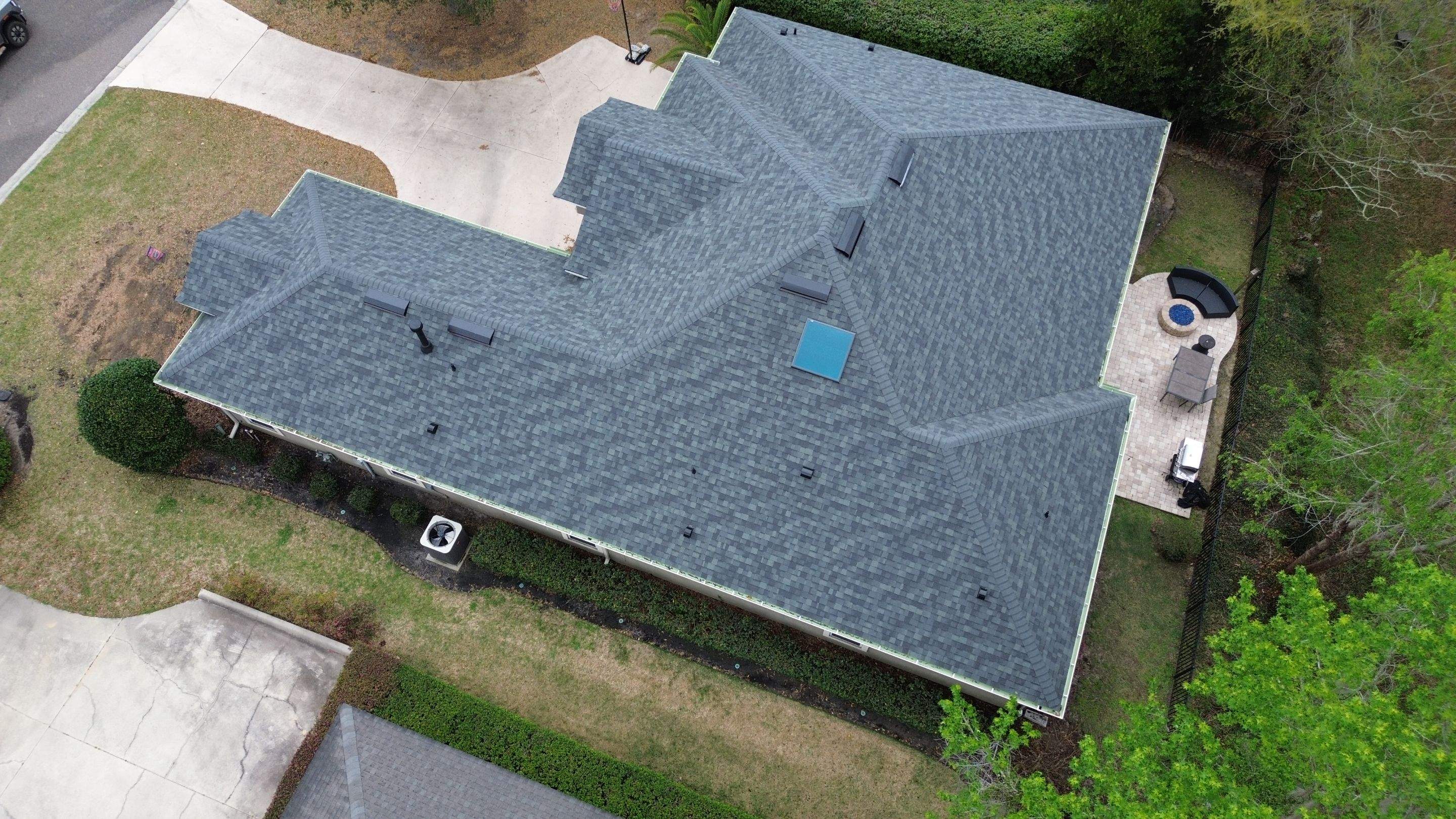 Reroofing hail damage in Gainesville, FL by Brehm Roofing
