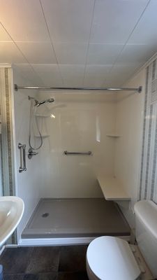 Tub to Walk-in Shower Installation in Kingston, NY 