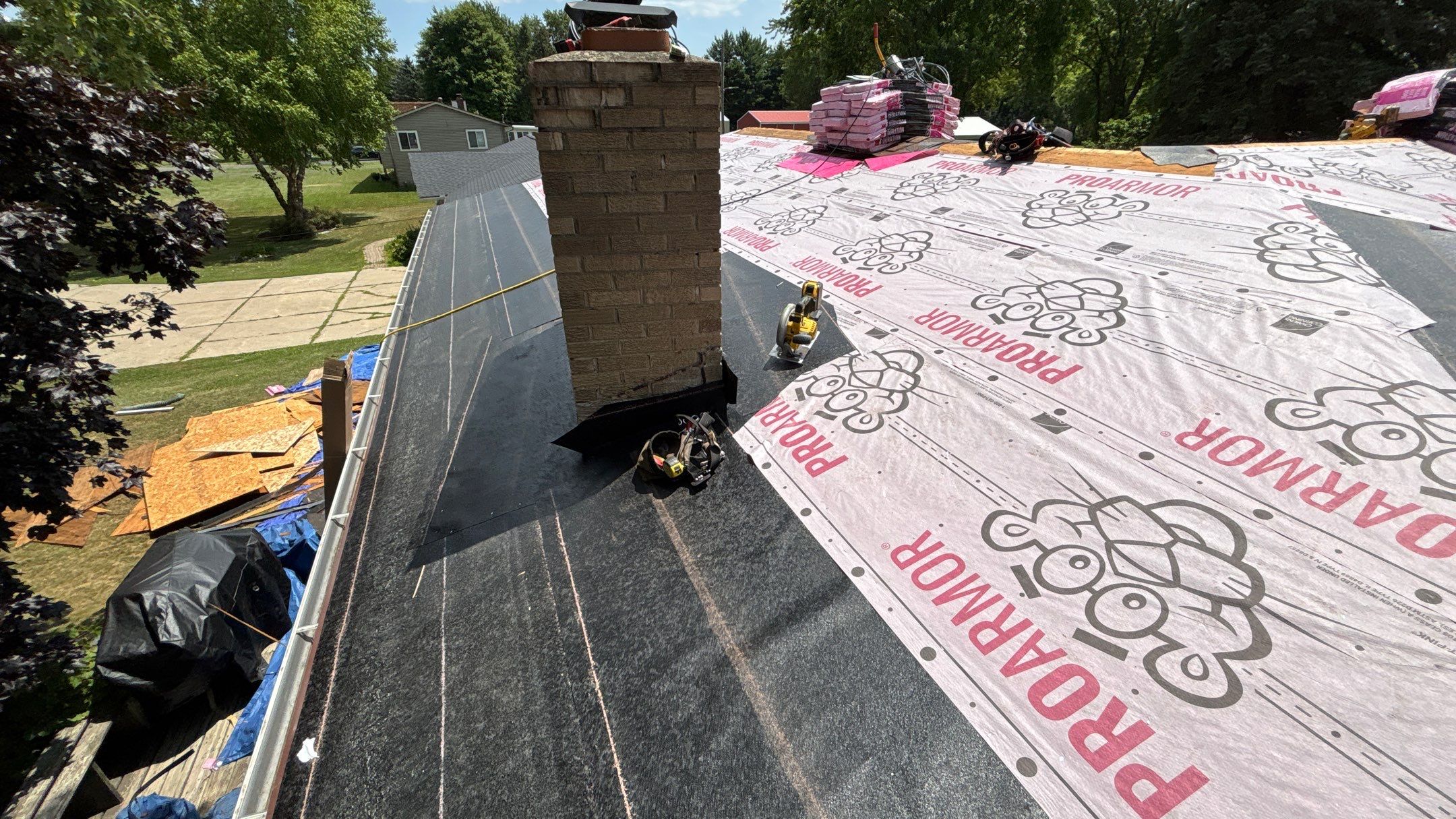 Roof Replacement using Owens Corning Tru Definitions by 180 Contractors
