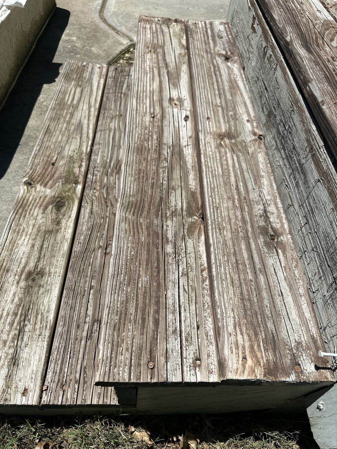Weathered Deck using Wood Sealant by DuraSeal