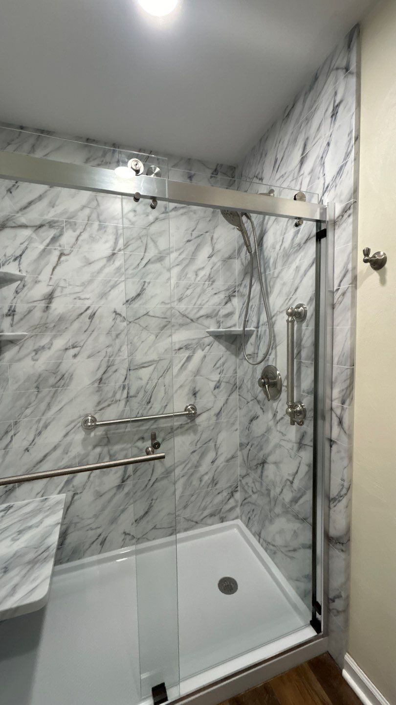Shower Conversion by BathPlanet SW Virginia
