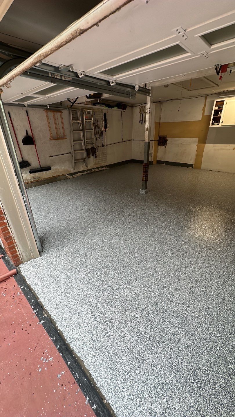 Garage Project in Pittsburgh by Floors in a Day, Inc