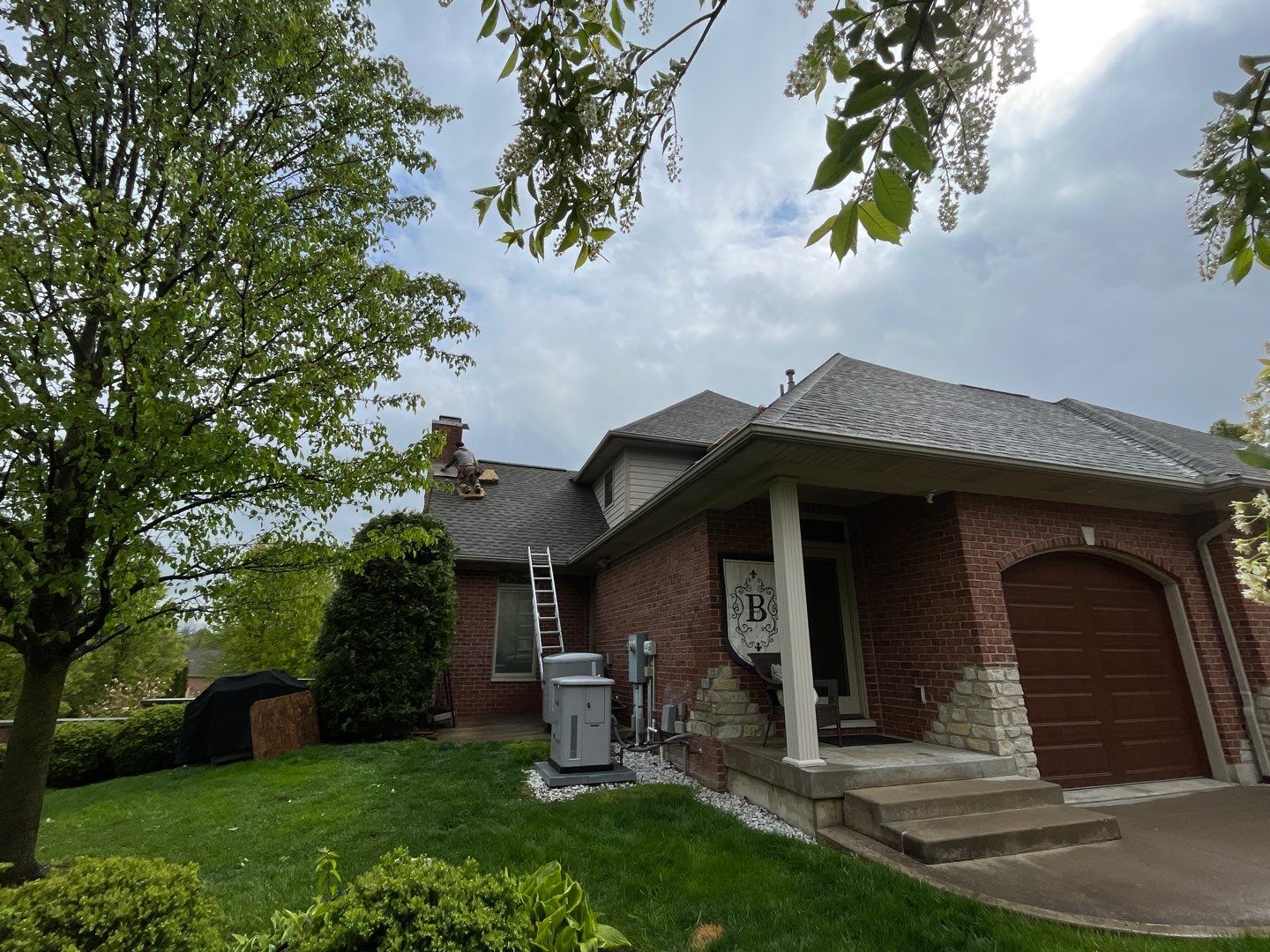 Residential Roofing Installation using GAF Timberline HDZ Weathered Wood by Nitro Roofing and Construction