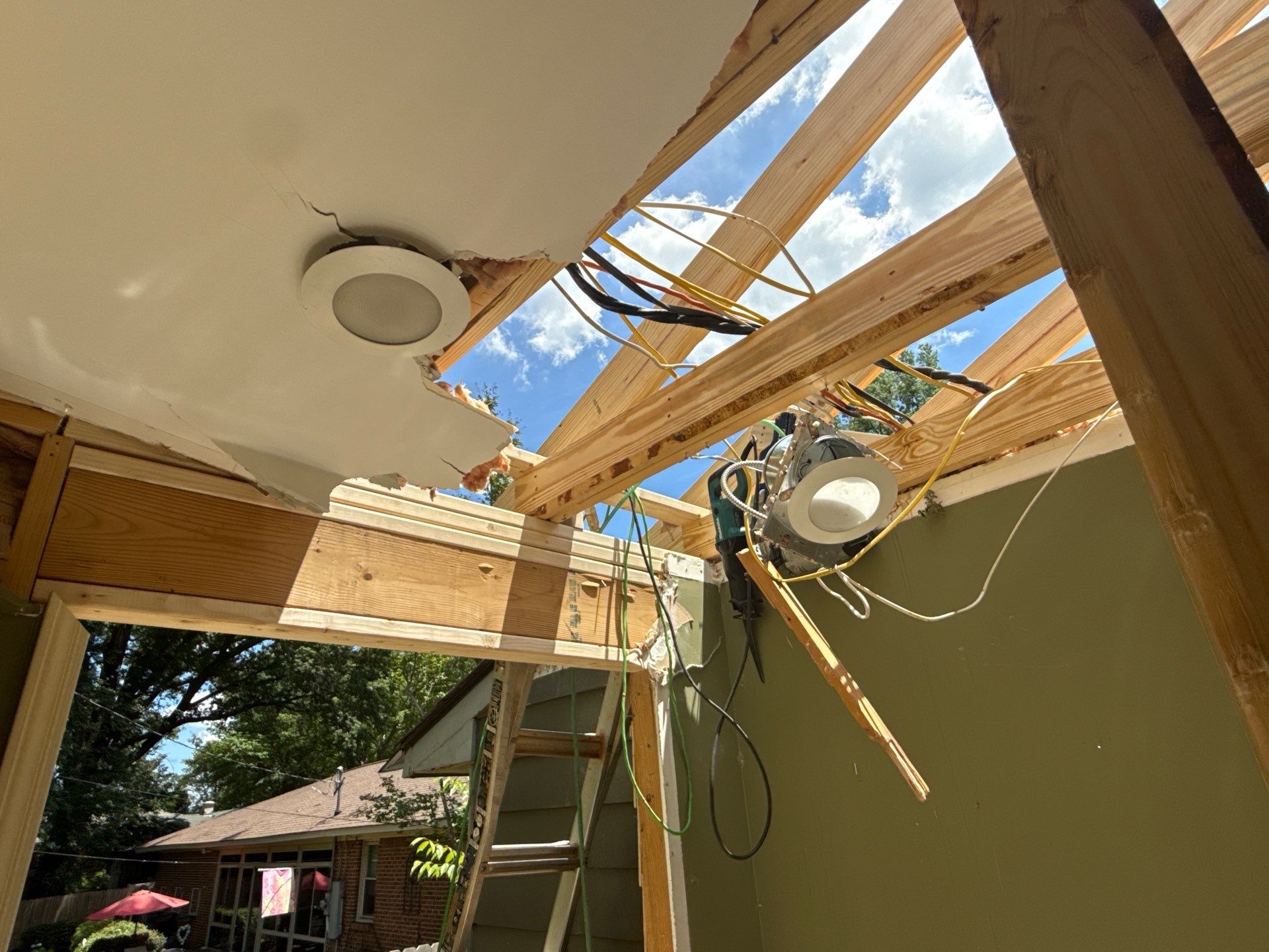 Tree Damage Restoration and Asphalt Shingle Roof Replacement in Memphis by Revival Roofing Services