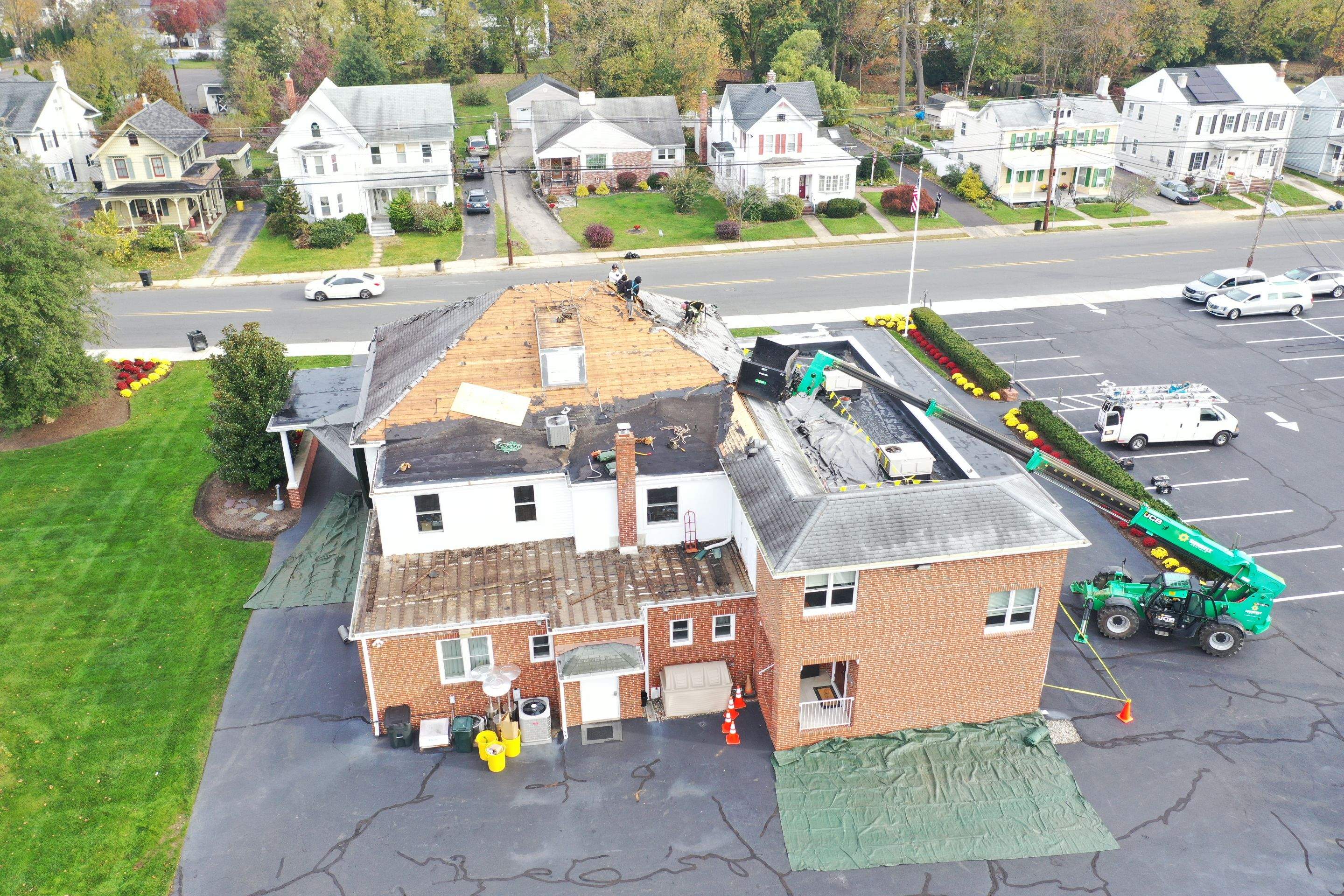 Commercial Roofing Installation using GAF Timberline / GAF TPO by All Site Roofing