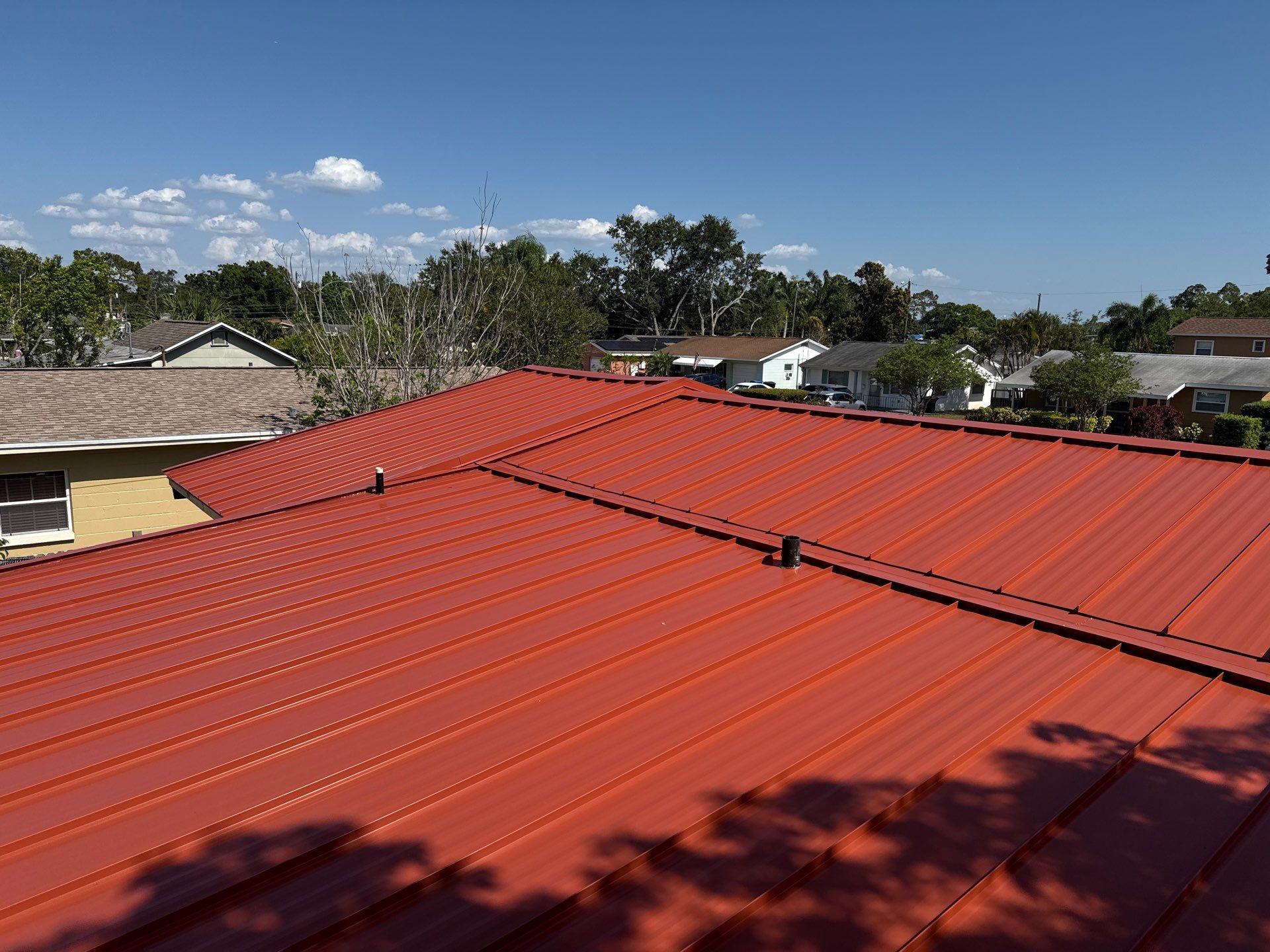 Terra Cotta Standing Seam by Reimagine Roofing