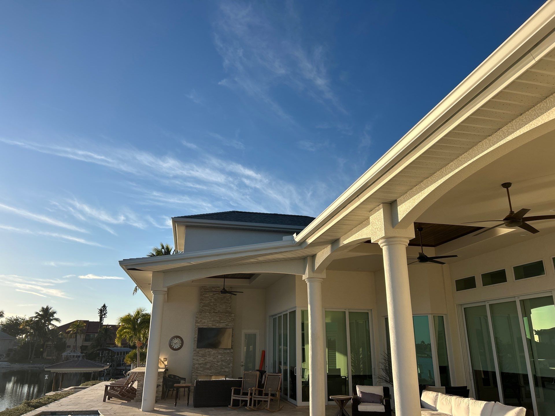 Residential Gutter Replacement in Fort Myers FL by Gutter Professors
