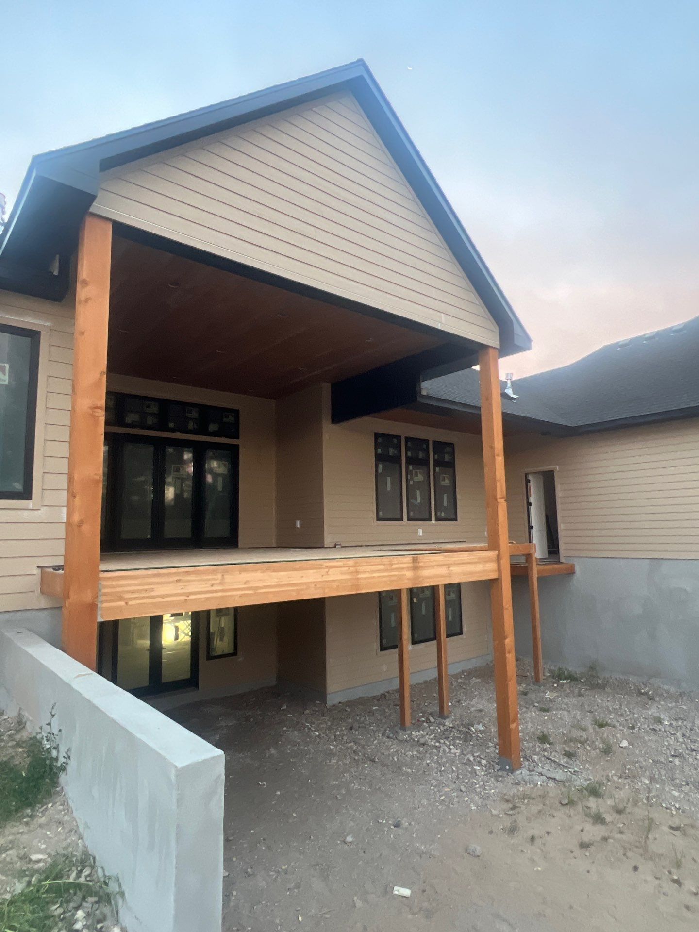 Greg Armstrong Custom Home - CA by Rocky Mountain Siding LLC