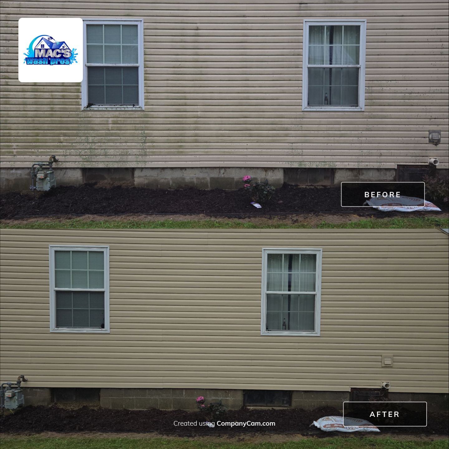 Project in Monticello by Mac's Wash Pros