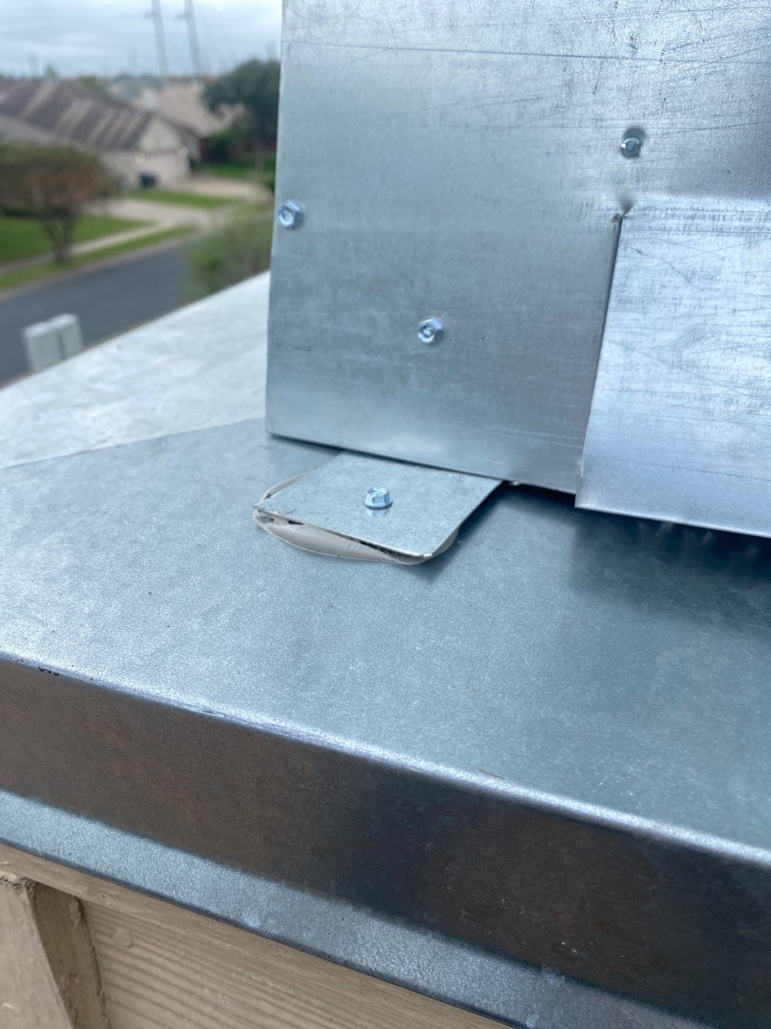 Residential Roofing Repair using Custom Fabricated Steel by Lighthouse Roofing