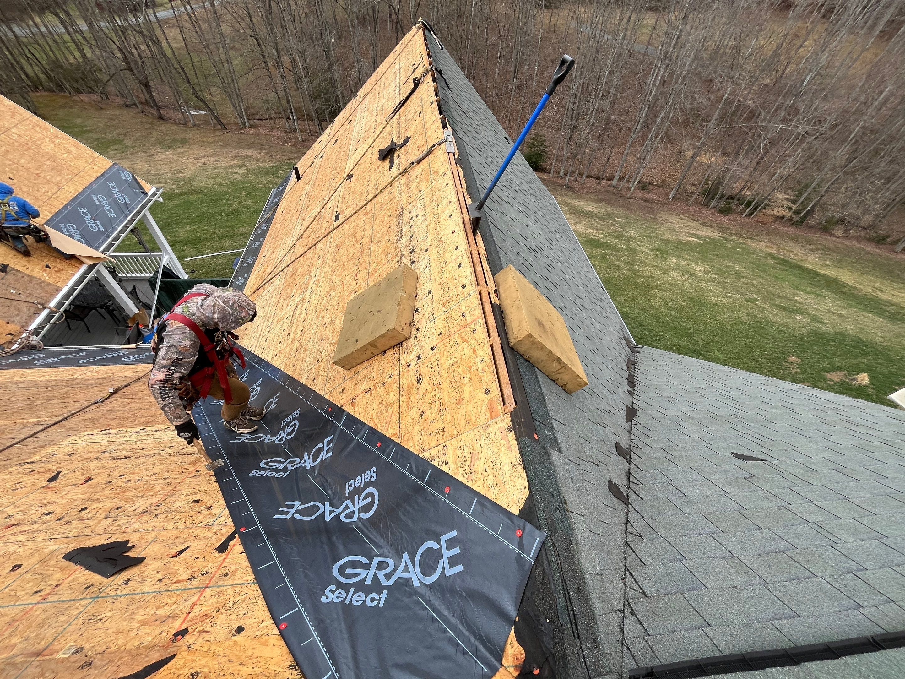 Residential Roofing Installation using Certainteed Landmark Pro Shingles by Fahey Roofing + Contracting