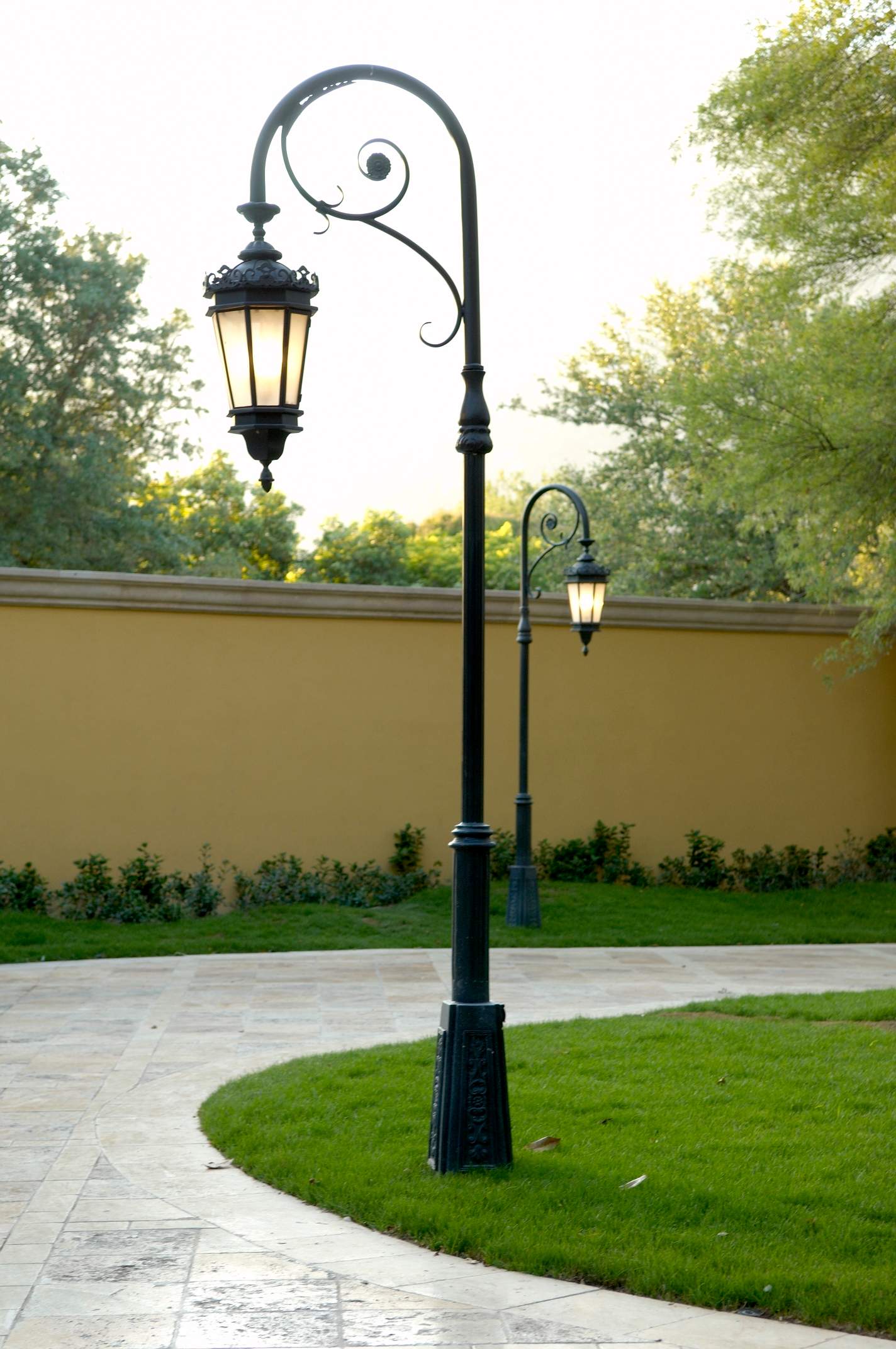 Comprehensive Exterior Lighting and Lantern Installation for Monterrey Estate by Solara Custom Living