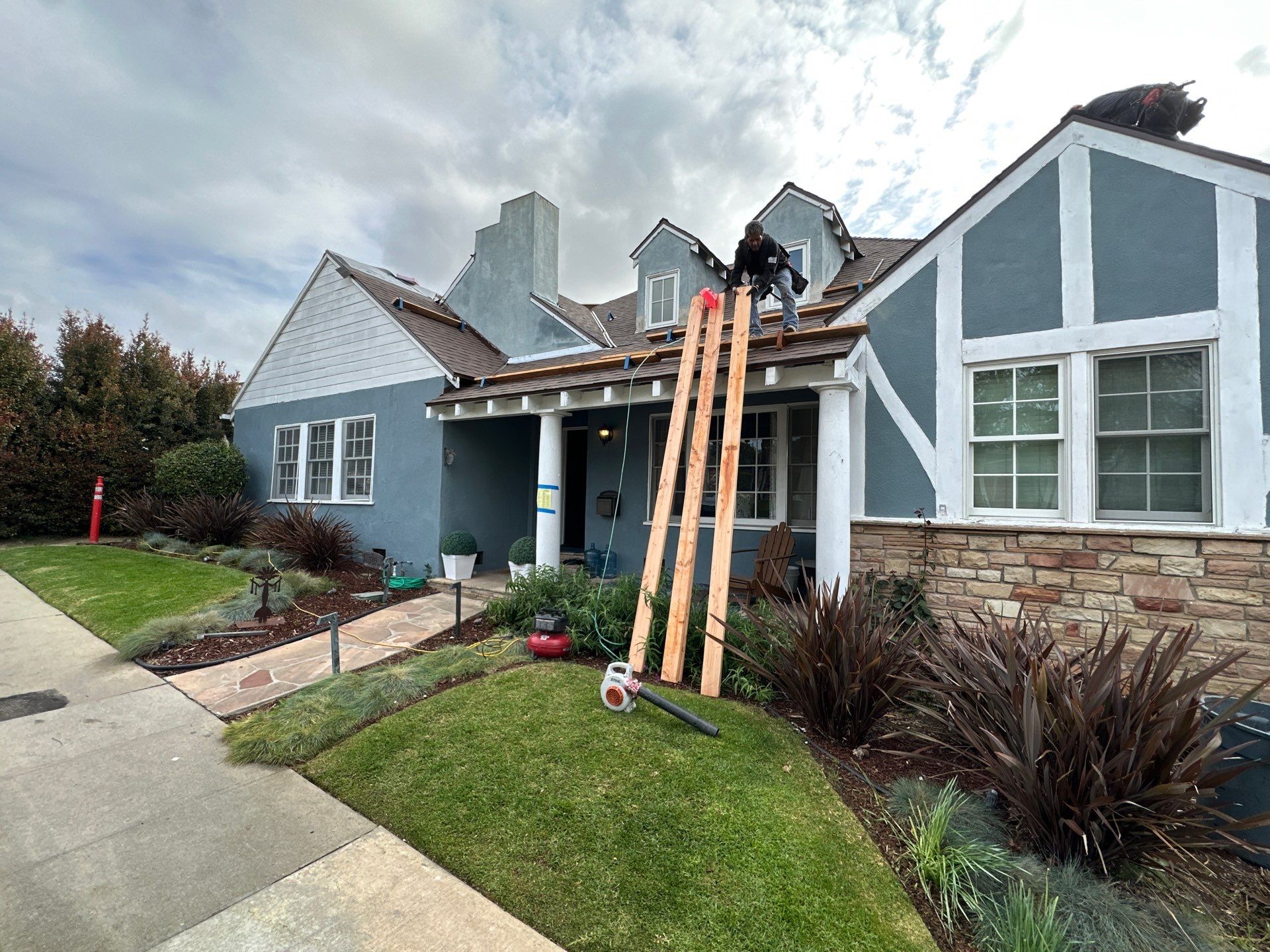Residential Roofing Installation using Owens Corning Duration Cool Shingles by Hull Brothers Roofing