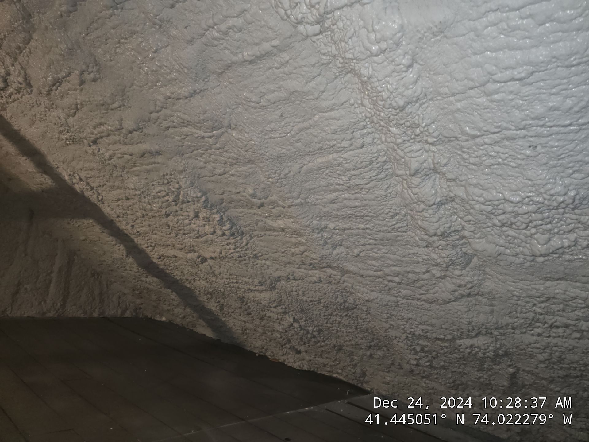 Attic Insulation using open cell spray foam by NYS Foam & Energy