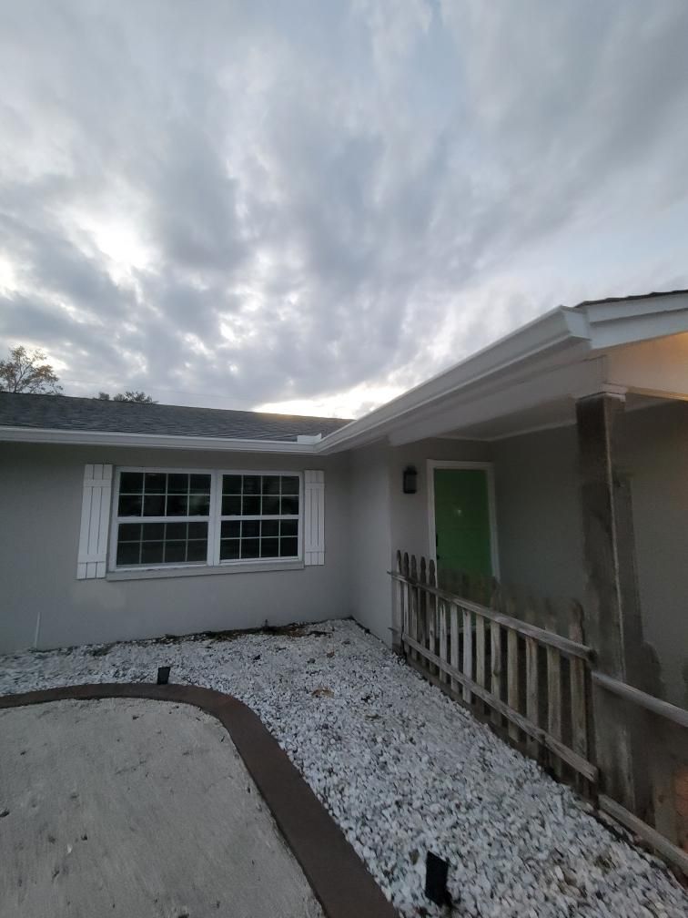 6-inch K-Style Gutter Installation in Sarasota FL by Gutter Professors