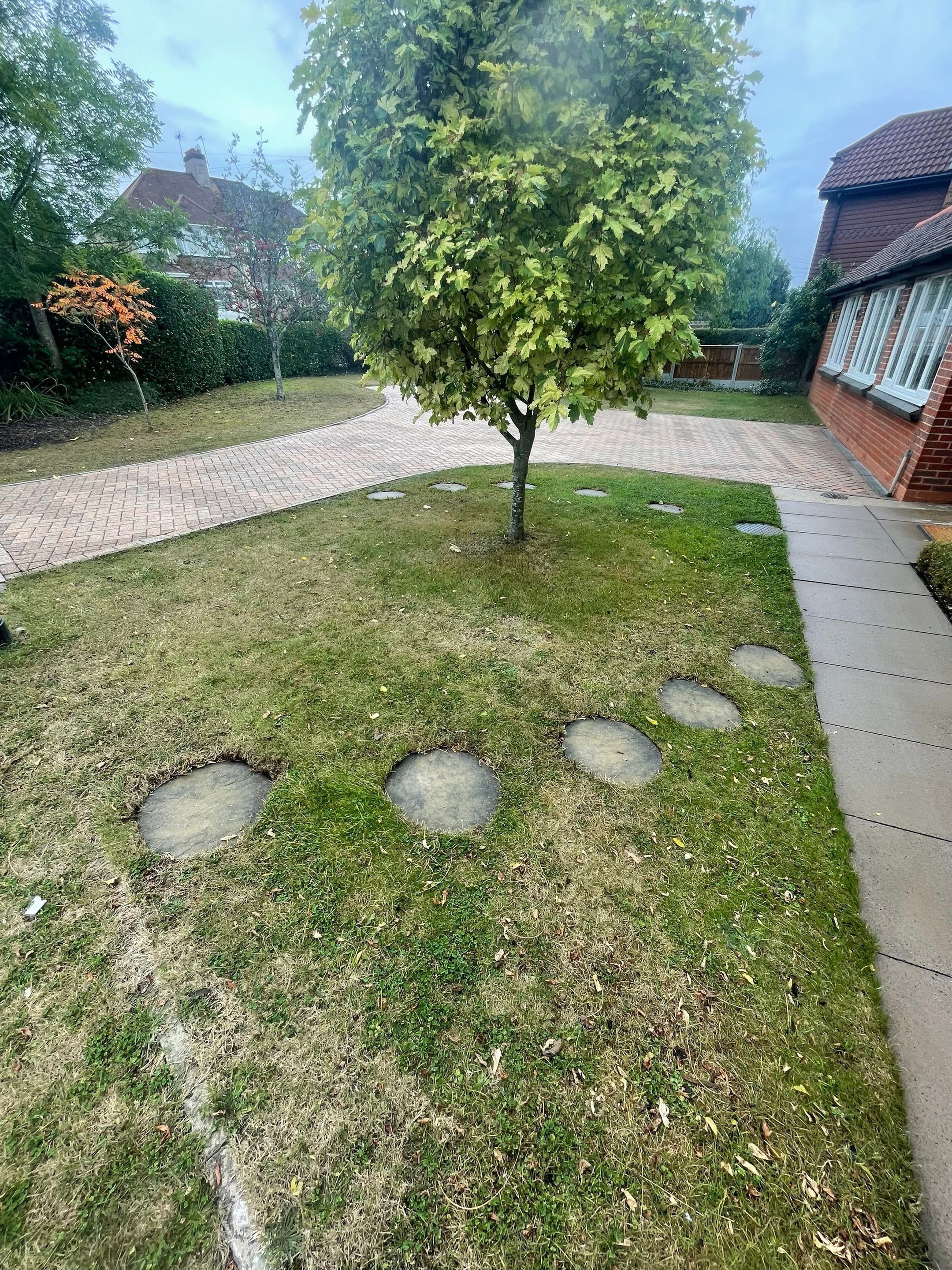 Roof, Driveway And Pathway Clean using Mosmatic FSC and Biocide by Ges Exterior Cleaning ltd