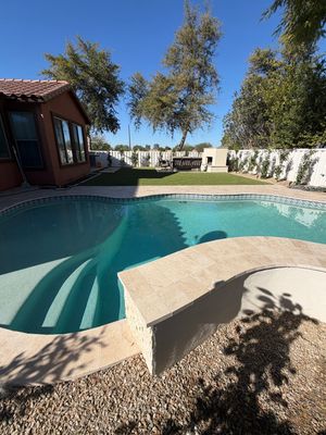 Pool & yard remodel