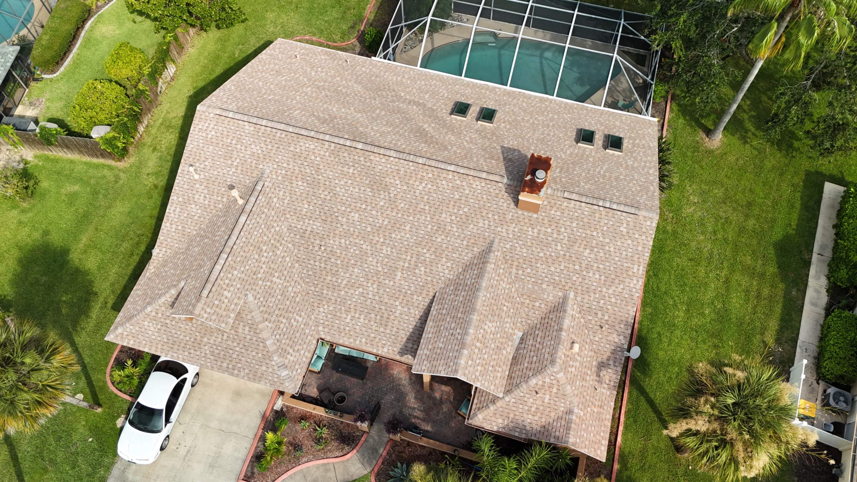 Melbourne Roof Replacement Featuring Architectural Shingles and Structural Decking Repair by Wiedmann Construction & Roofing
