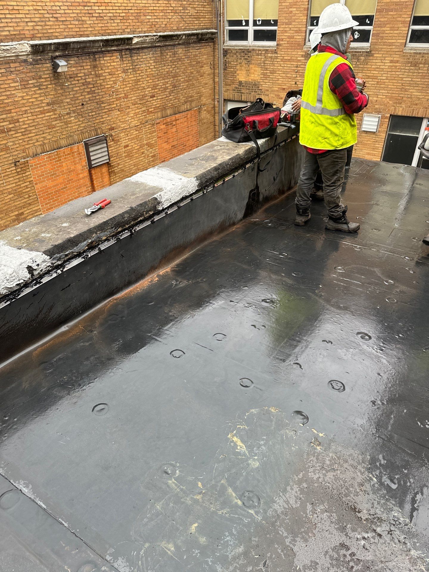 Commercial Roofing Repair using Repair by Absolute Roofing and Construction
