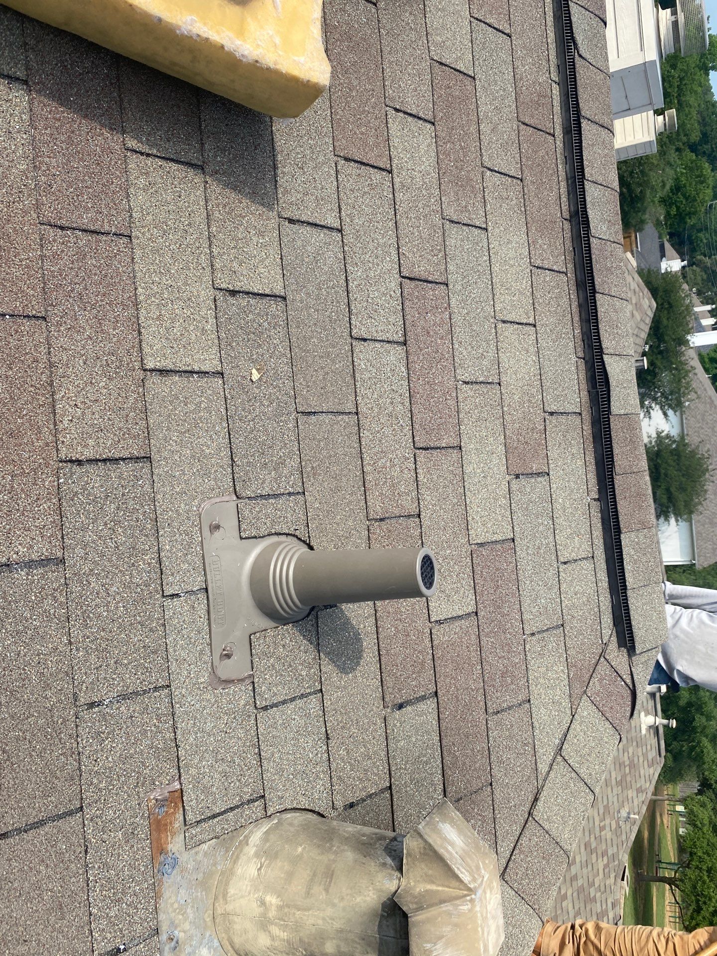 Hail Damage using Owen's Corning Duration (Lifetime) Shingles by Roof Repair Company
