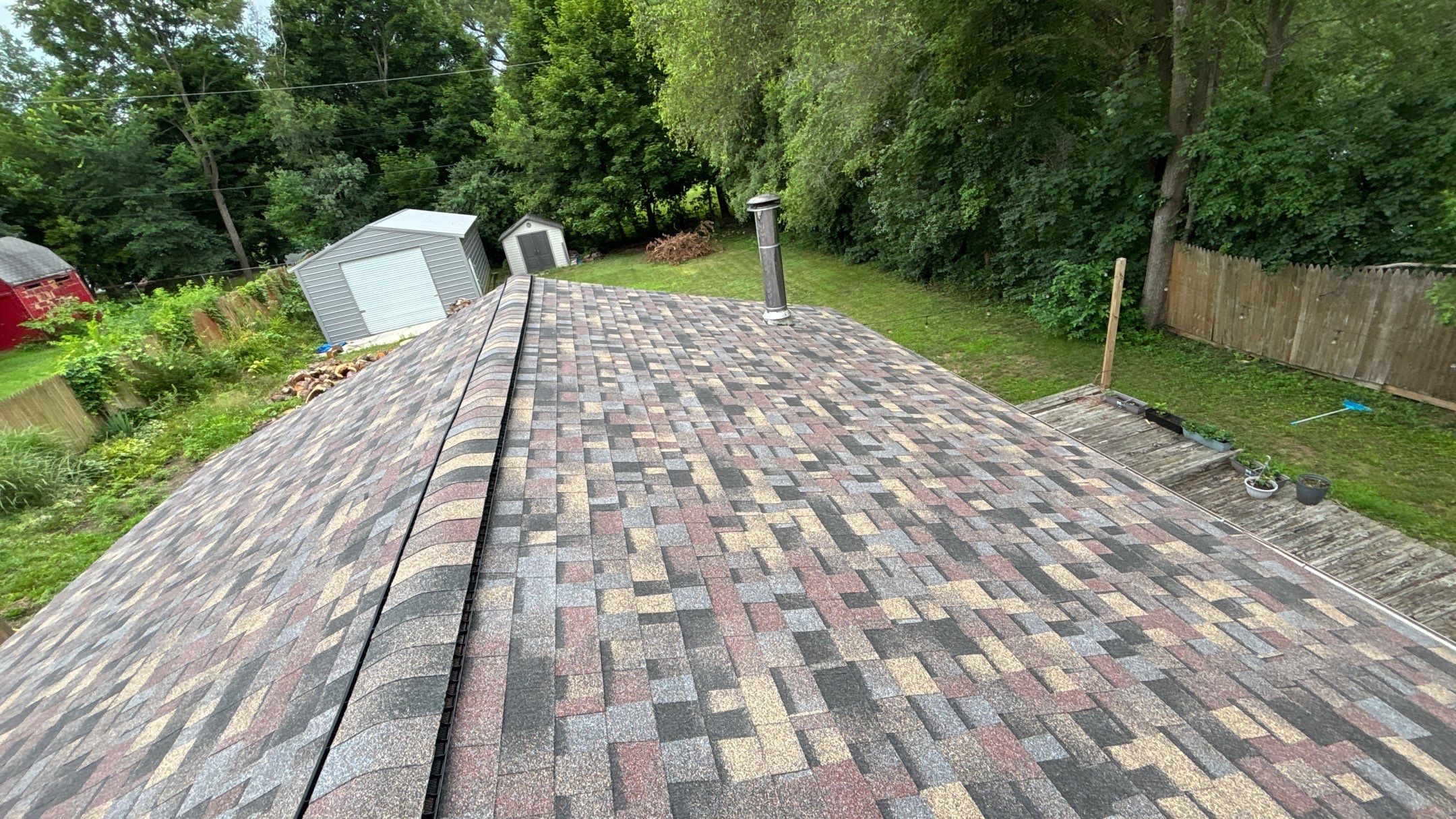 Roof Replacement using Owens Corning Summer Harvest by 180 Contractors