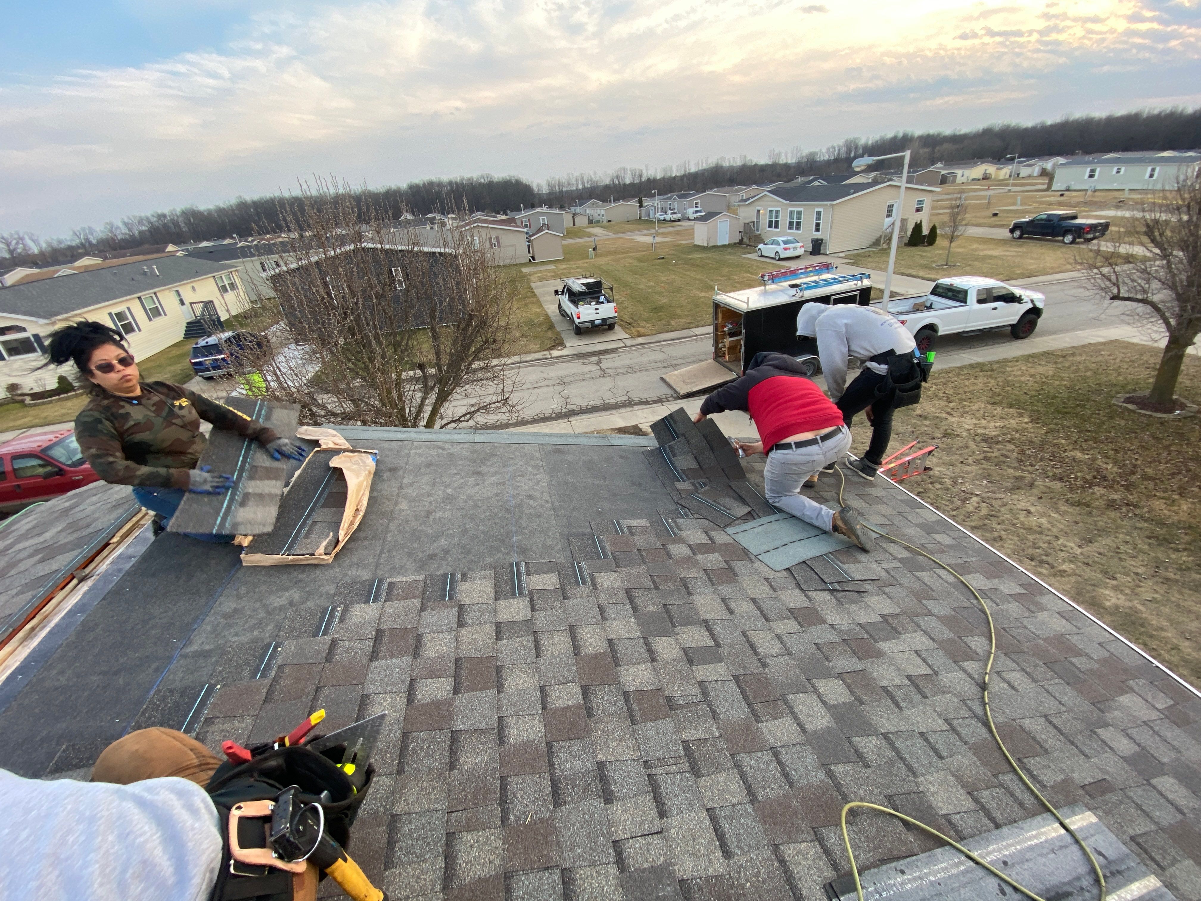 Roof Replacement using CertainTeed Landmark by 180 Contractors