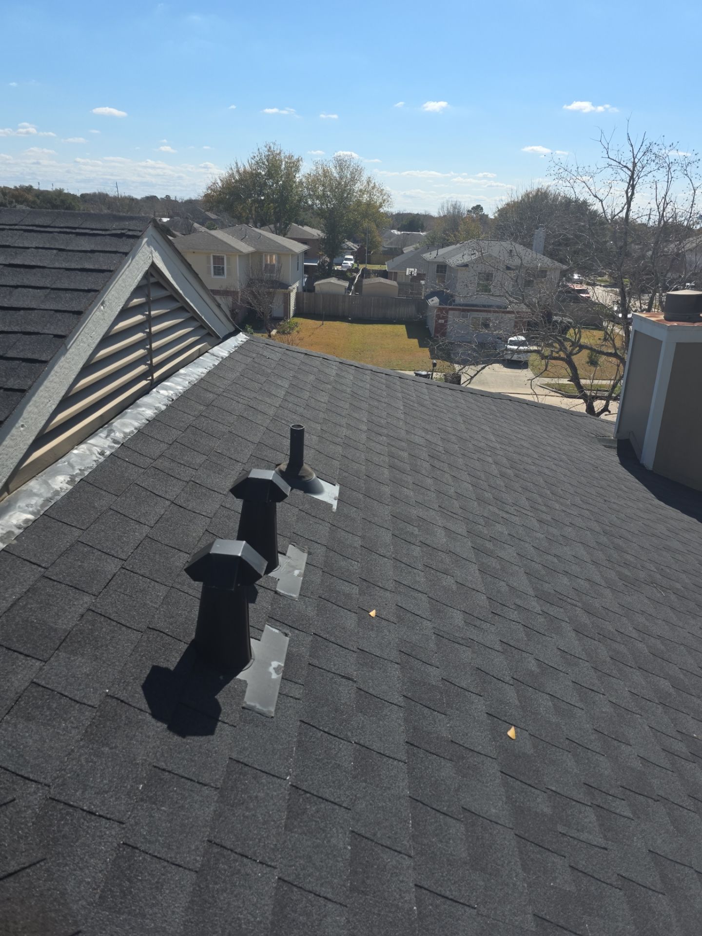 Our salesmen actually WORK for you! by REPS Austin Area Roofer