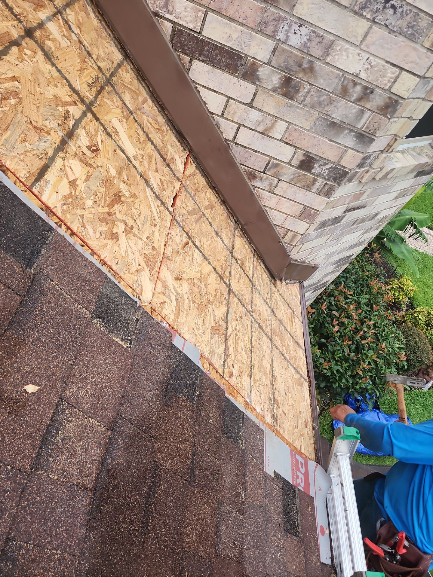 Residential Roofing Repair using Owen's Corning Duration (Lifetime) Shingles by Roof Repair Company