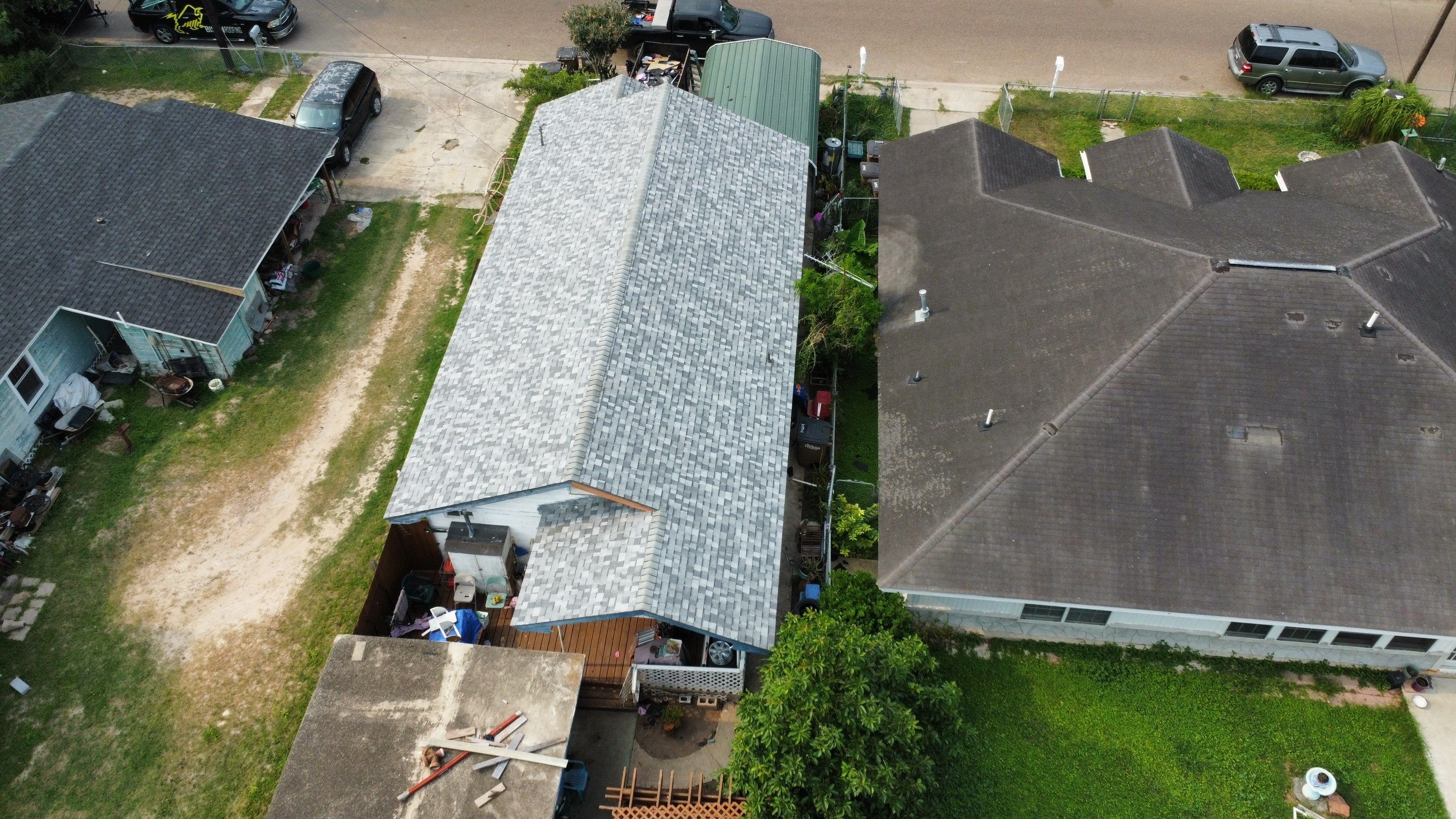 Project in Donna by Bison Roofing  