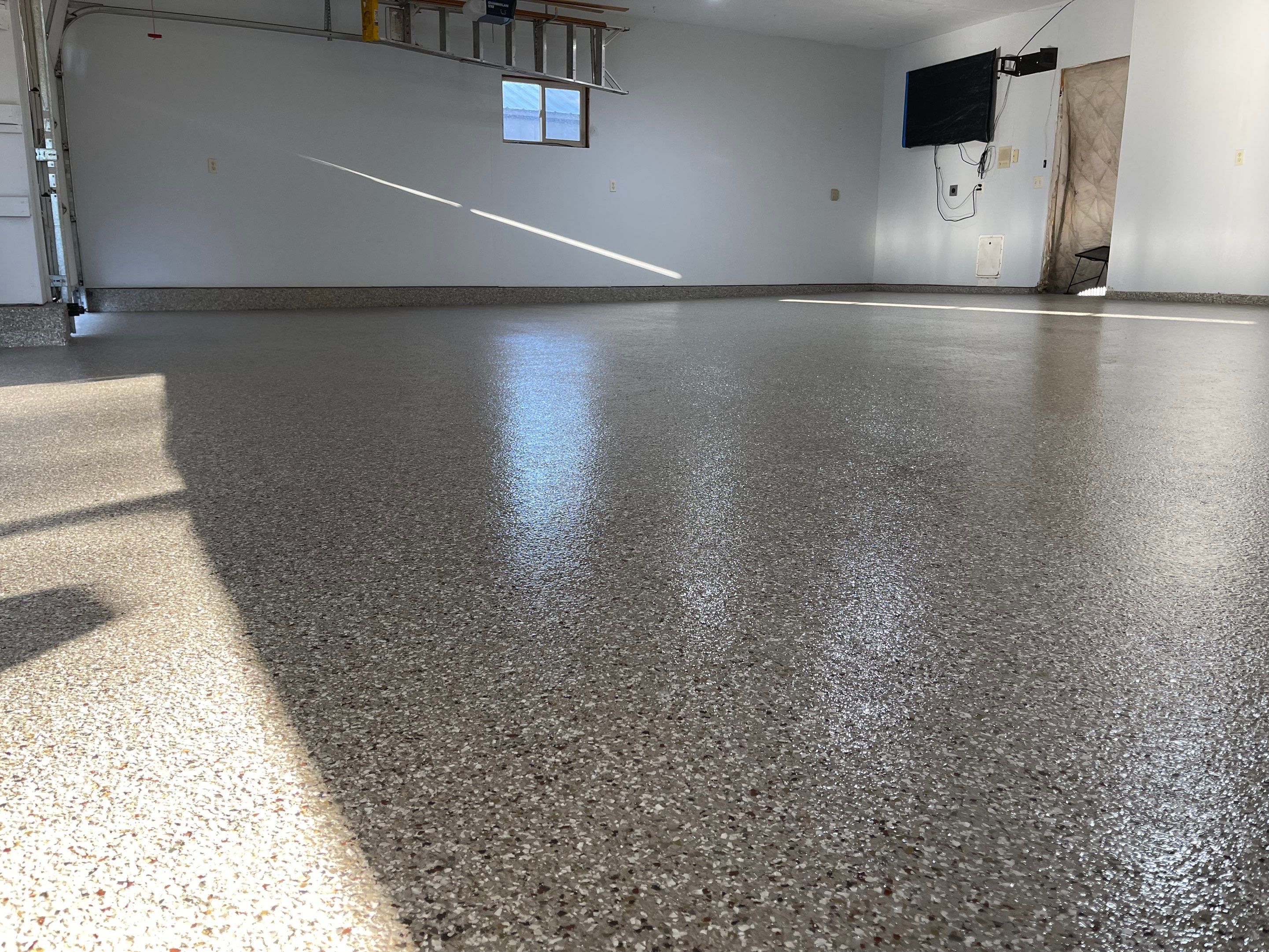 Garage using Pebble Beach by Select Painting, Coatings & Garage Cabinets