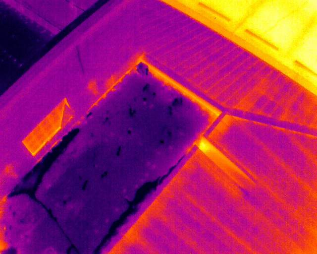 Commercial Roofing Inspection using Thermal Imaging Drone  by Stendahl Services