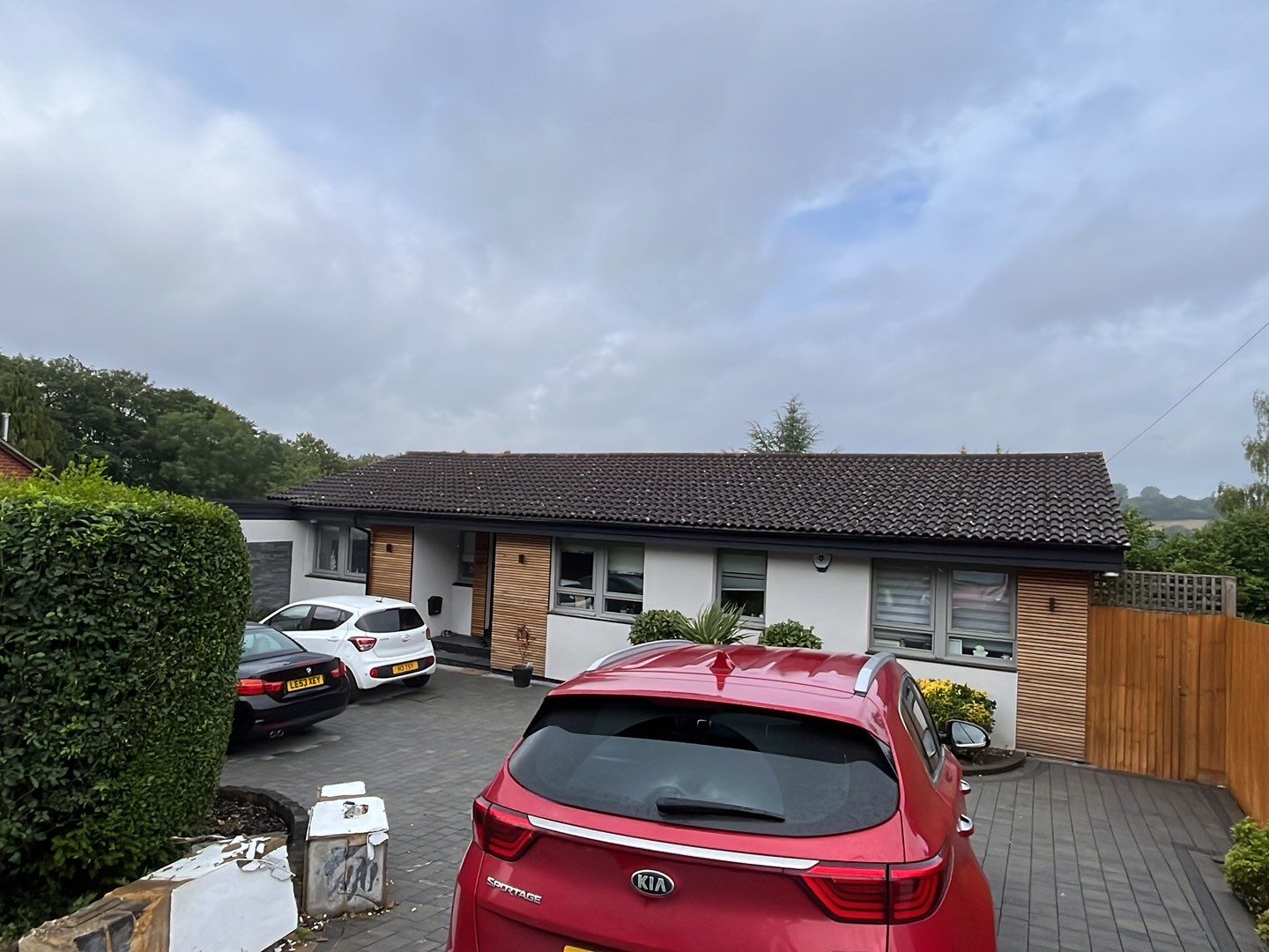 Roof And Render Clean using Honda 15lpm Low Pressure Washing Machine by Ges Exterior Cleaning ltd